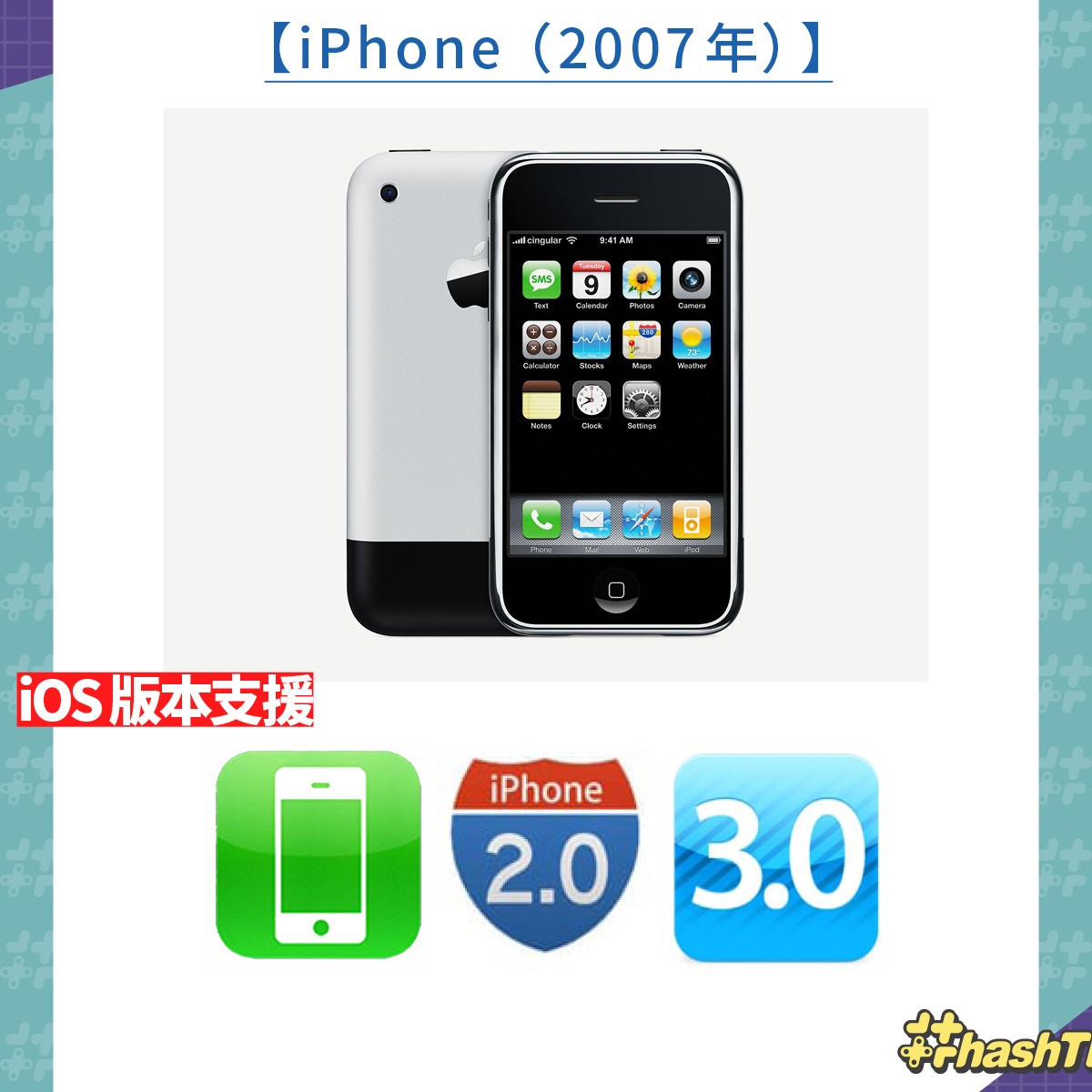 iPhone 2007（香港01美術製圖）