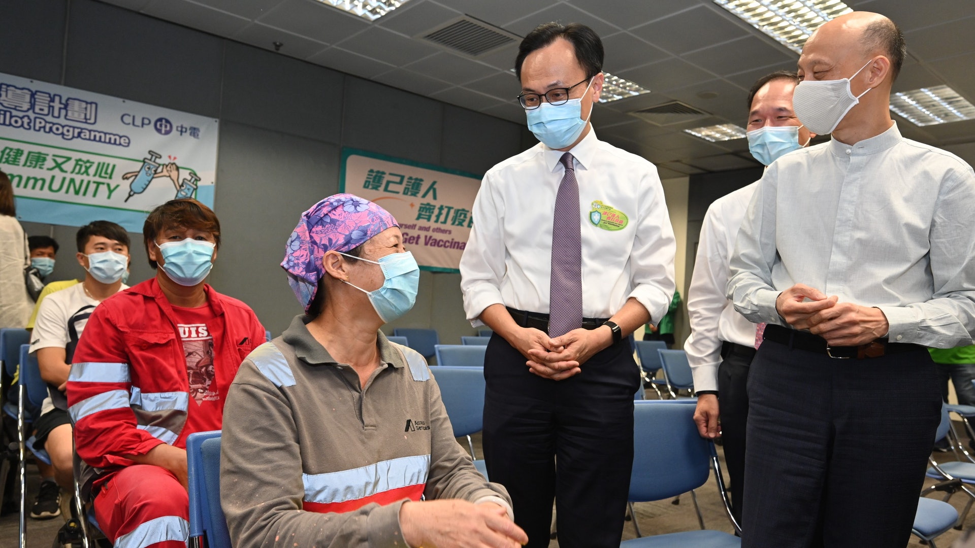 新冠疫苗|中電逾1100人響應外展打針 成外展接種人數最多機構 新冠疫苗|中電逾1100人響應外展打針 成外展接種人數最多機構