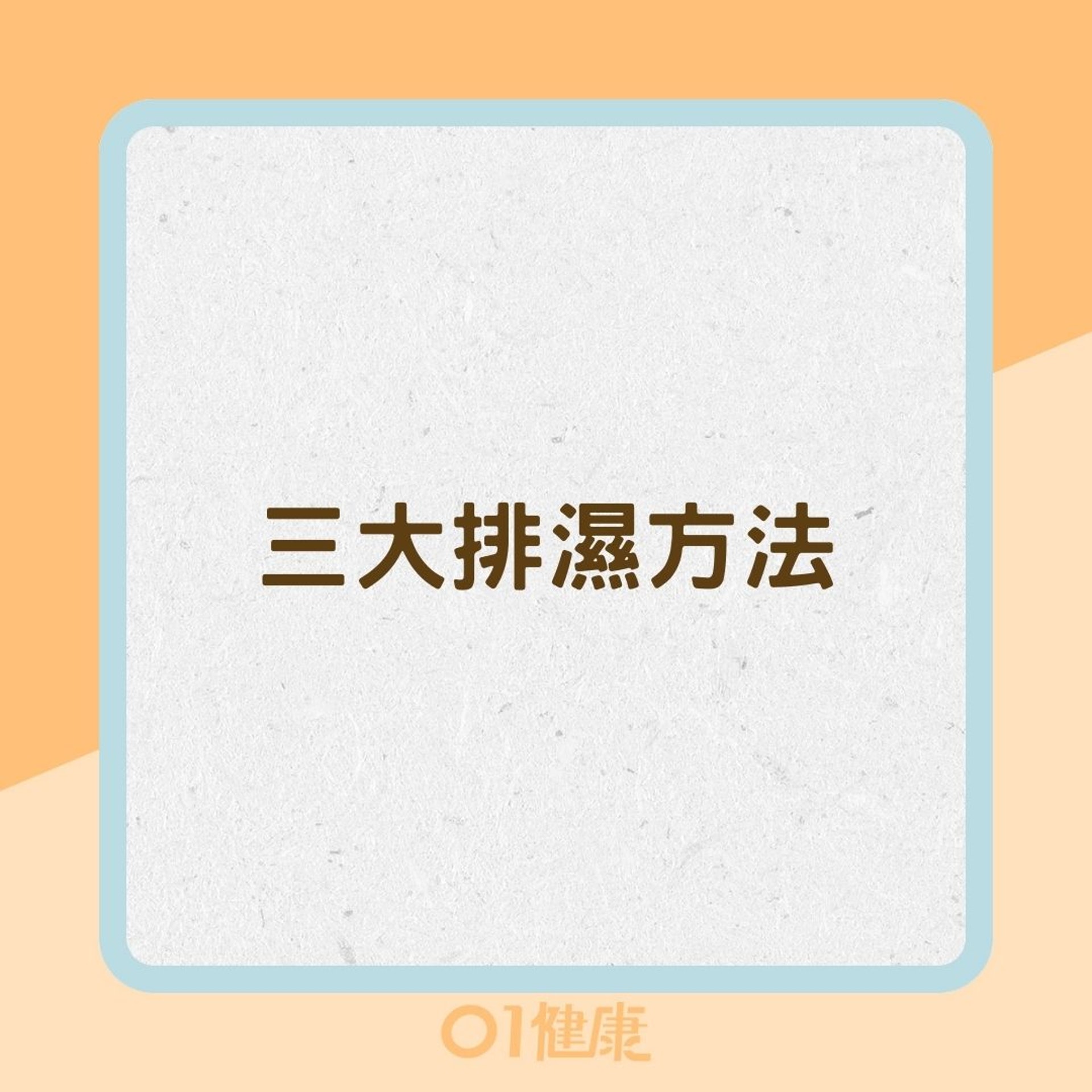 三大排濕方法(01製圖) 三大排濕方法(01製圖)