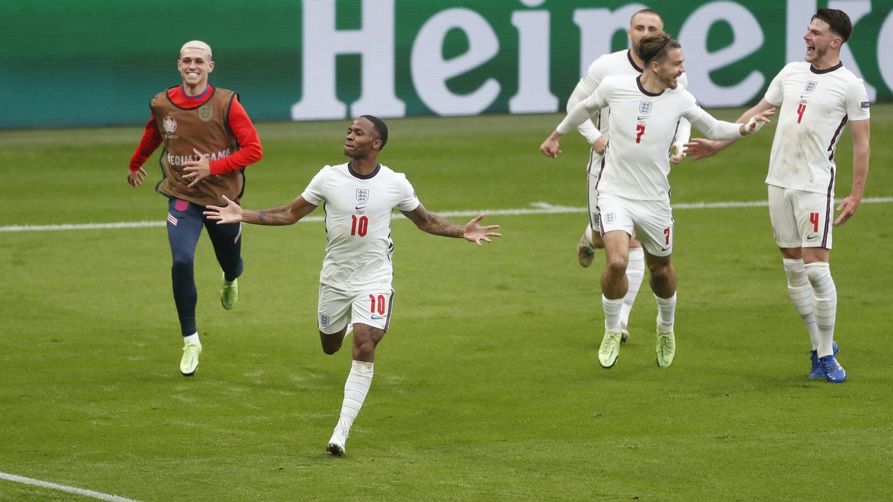 歐國盃.不斷更新|史達寧為英格蘭開紀錄 比克福特救夏維斯勁射|香港01|即時體育