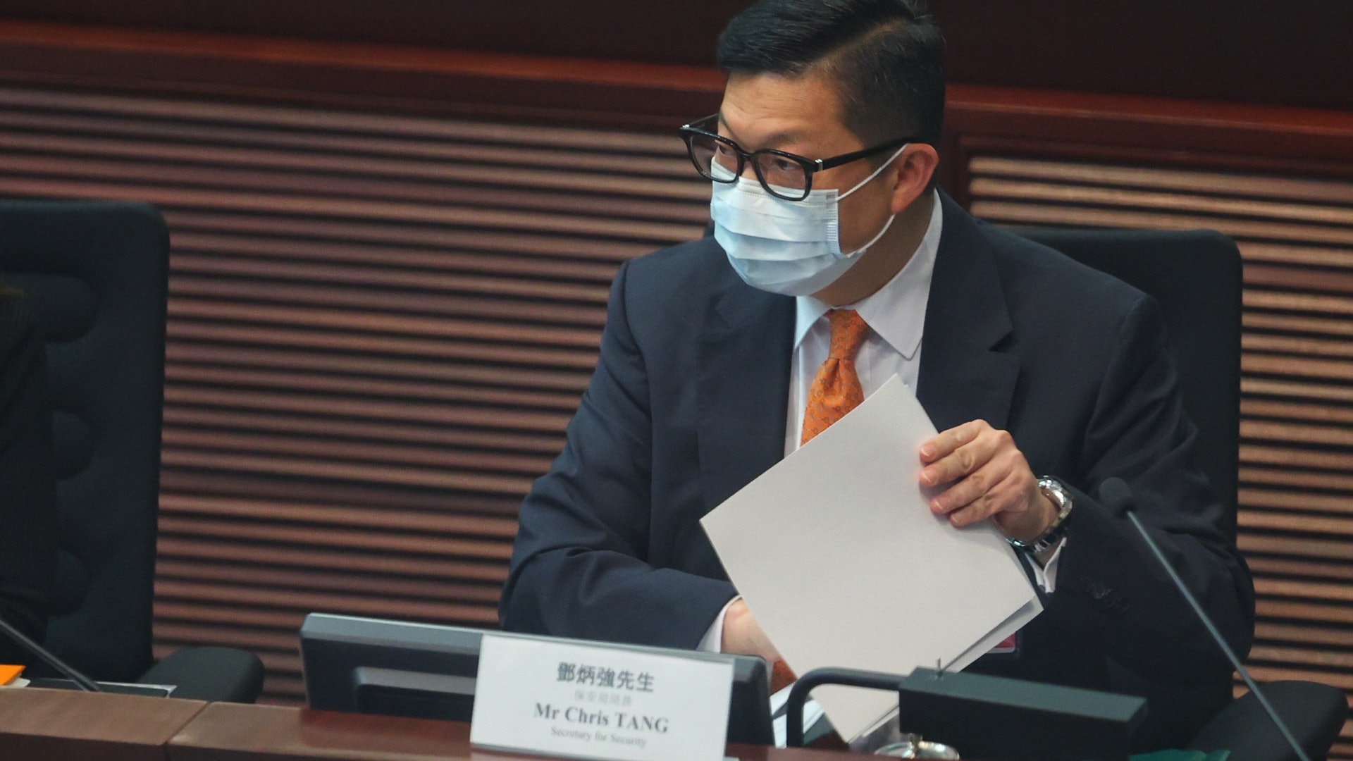 鄧炳強:對黎智英、戴耀廷、《蘋果》執法 打了幾隻「大老虎」 鄧炳強:對黎智英、戴耀廷、《蘋果》執法 打了幾隻「大老虎」