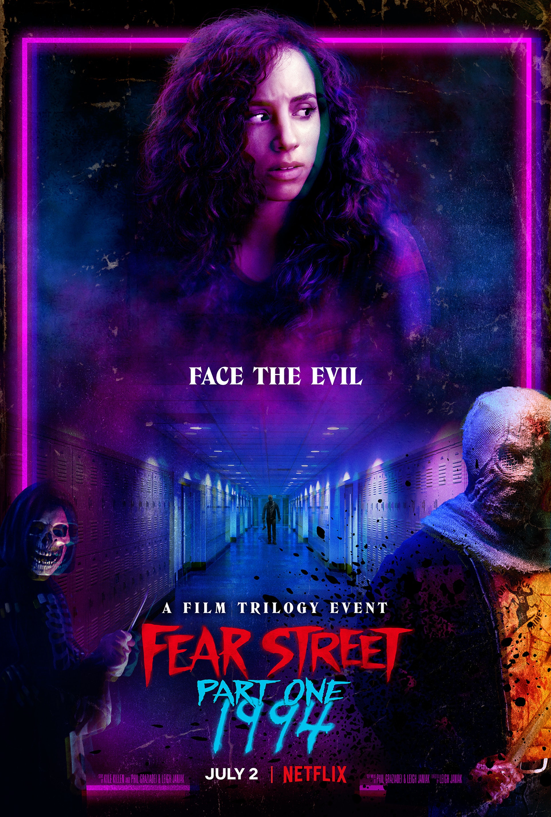 《恐懼大街》(Fear Street)三部曲:《恐懼大街1:1994》、《恐懼大街2:1978》及《恐懼大街3:1966》。(Netflix) 《恐懼大街》(Fear Street)三部曲:《恐懼大街1:1994》、《恐懼大街2:1978》及《恐懼大街3:1966》。(Netflix)