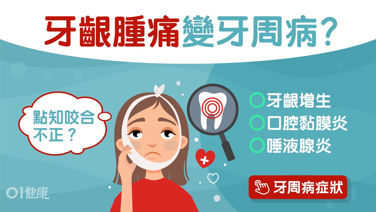 牙痛 蛀牙生智慧齒牙唔齊7大原因牙肉腫仲有口臭可能牙周病 香港01 健康