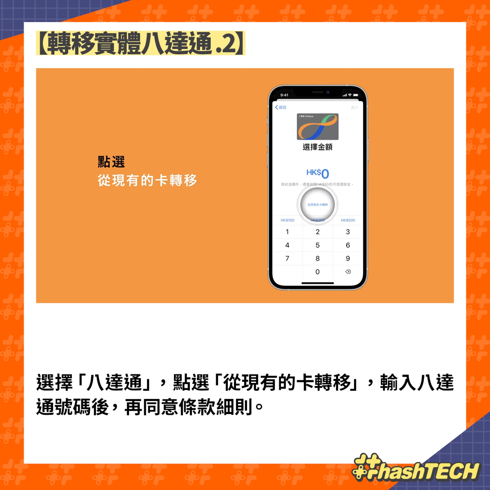【八達通加入/轉移到iPhone、Apple Watch消費券優惠】(《香港01》美術部製圖)