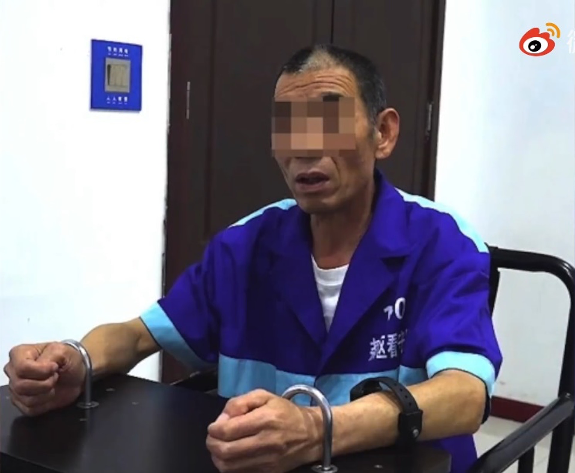 呼富吉被判死刑,緩期二年執行。(影片截圖) 呼富吉被判死刑,緩期二年執行。(影片截圖)
