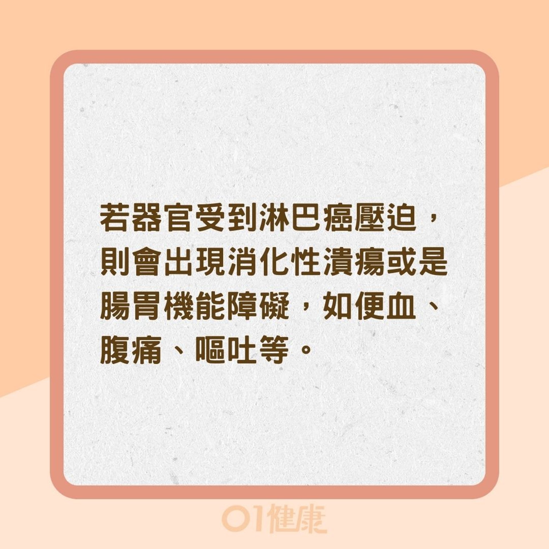 淋巴癌早期症狀(01製圖) 淋巴癌早期症狀(01製圖)