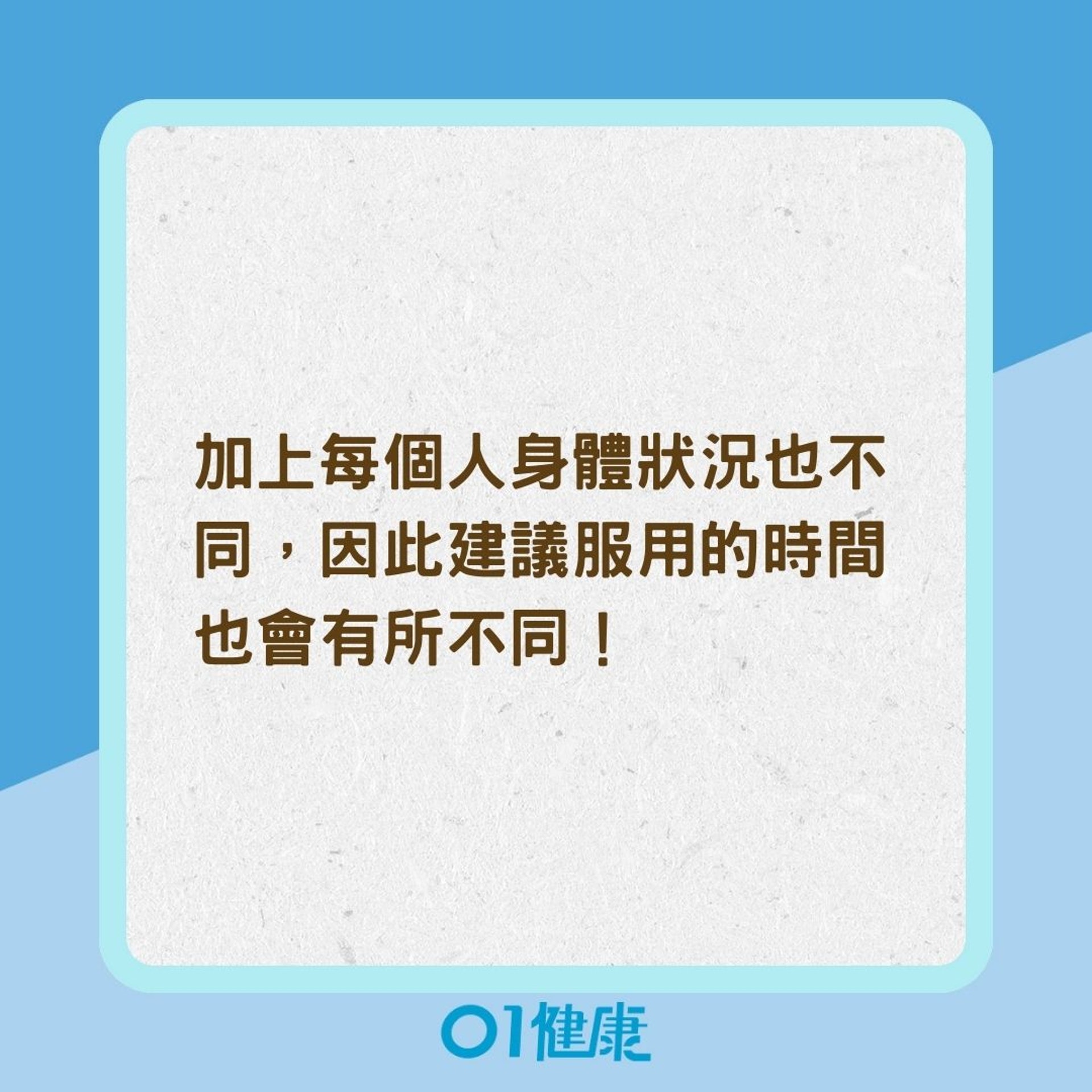 保健營養品服用時間表(01製圖) 保健營養品服用時間表(01製圖)