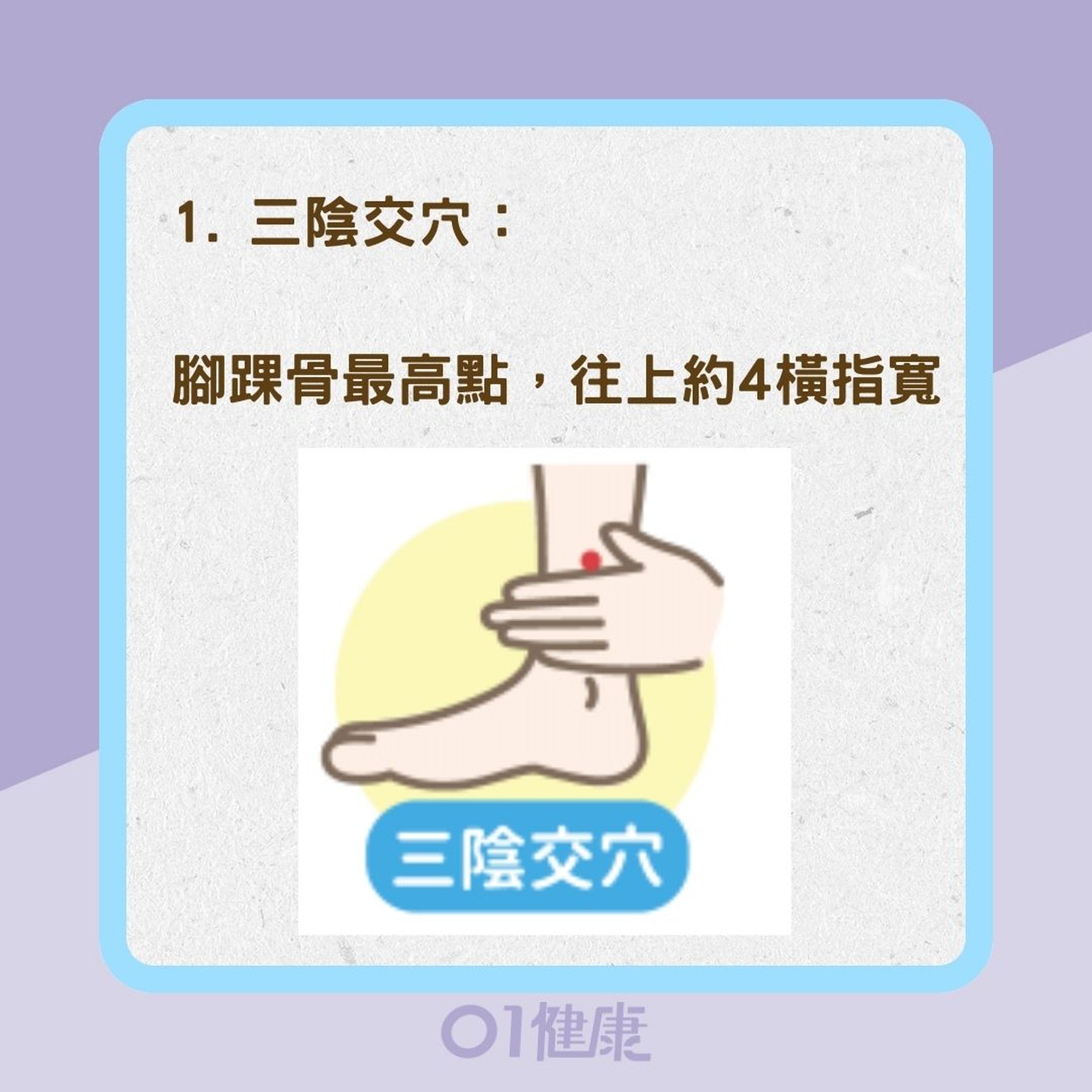 按6大穴道趕走慢性疲勞(Heho健康授權使用/01製圖) 按6大穴道趕走慢性疲勞(Heho健康授權使用/01製圖)