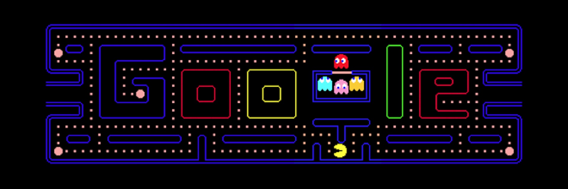 得80年代風靡全球的街機遊戲《食鬼》(Namco) 得80年代風靡全球的街機遊戲《食鬼》(Namco)