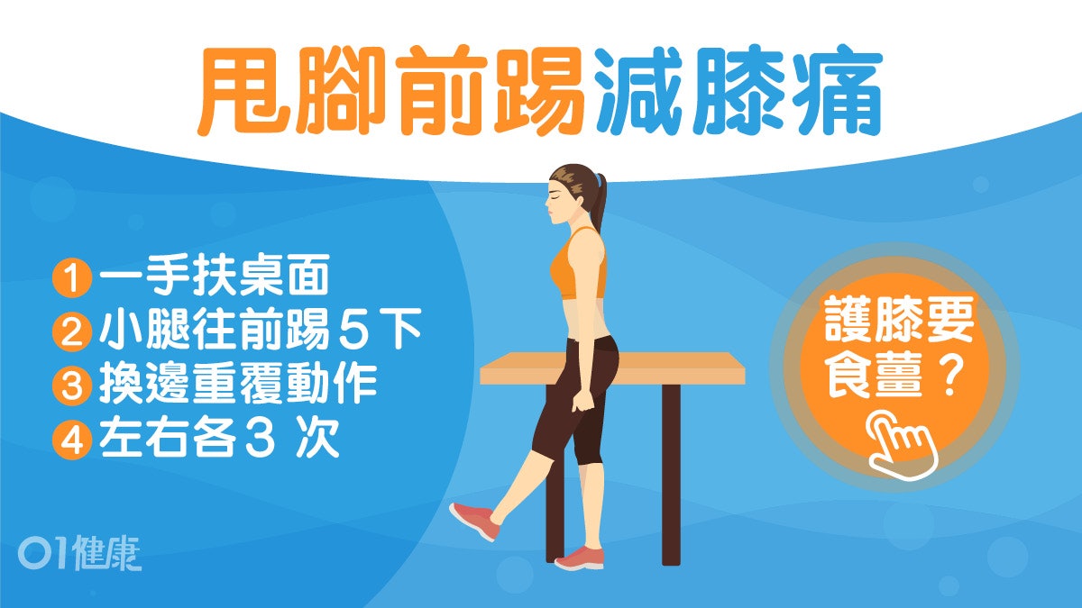 護膝|關節延緩退化必學3招保用20年!葡萄醣胺補軟骨點食有效? 護膝|關節延緩退化必學3招保用20年!葡萄醣胺補軟骨點食有效?