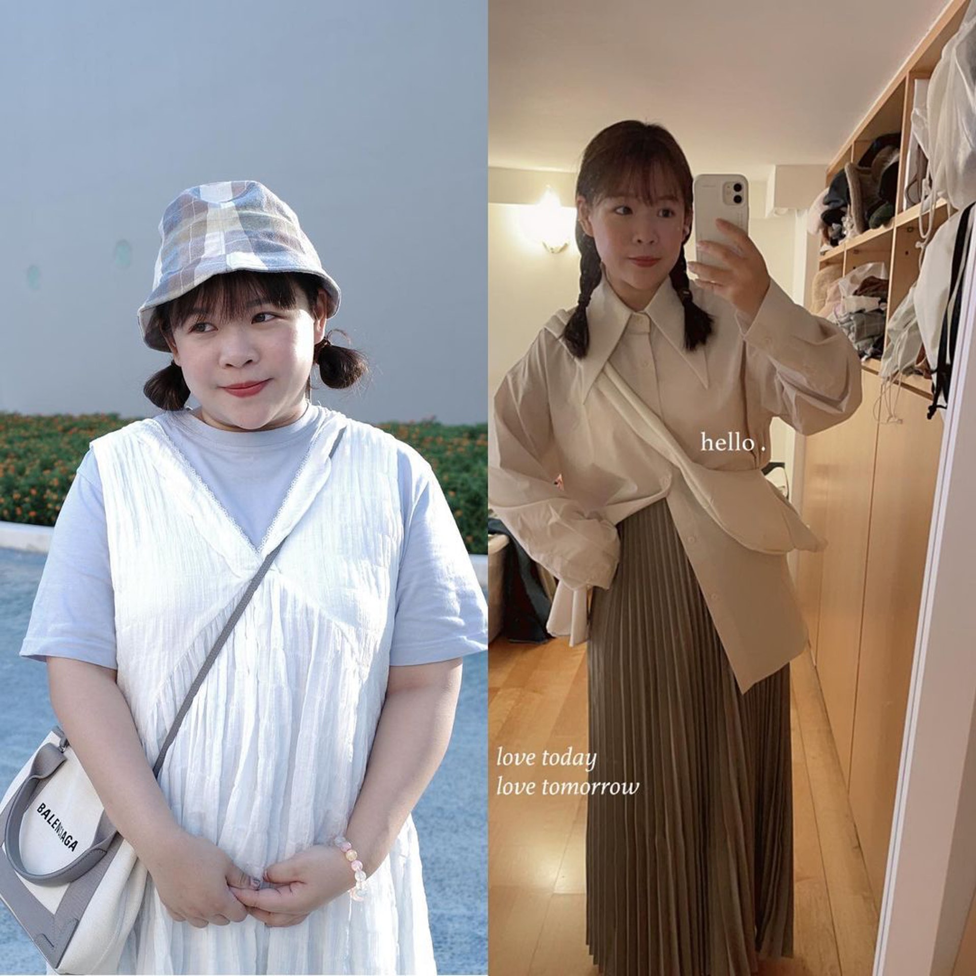 減肥方法|古娃娃減肥前後對比照。(IG@wawawaku) 減肥方法|古娃娃減肥前後對比照。(IG@wawawaku)