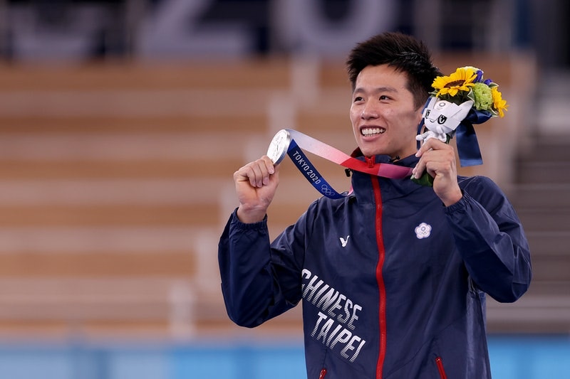 李智凱勇奪男子鞍馬銀牌，創下歷史，。（Getty Images）