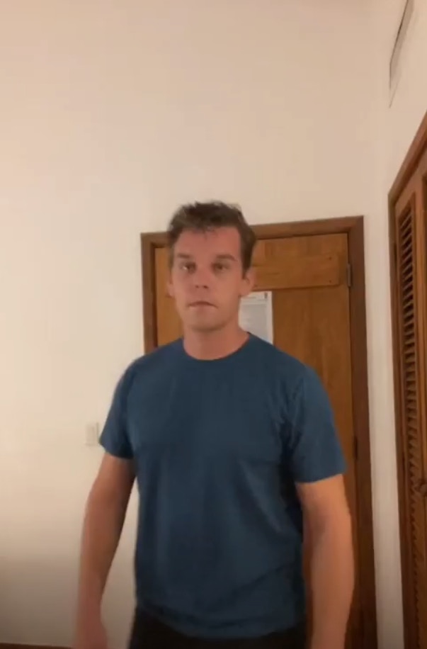 前海軍陸戰隊員分享簡單酒店防盜法（TikTok@dutchintheusa）
