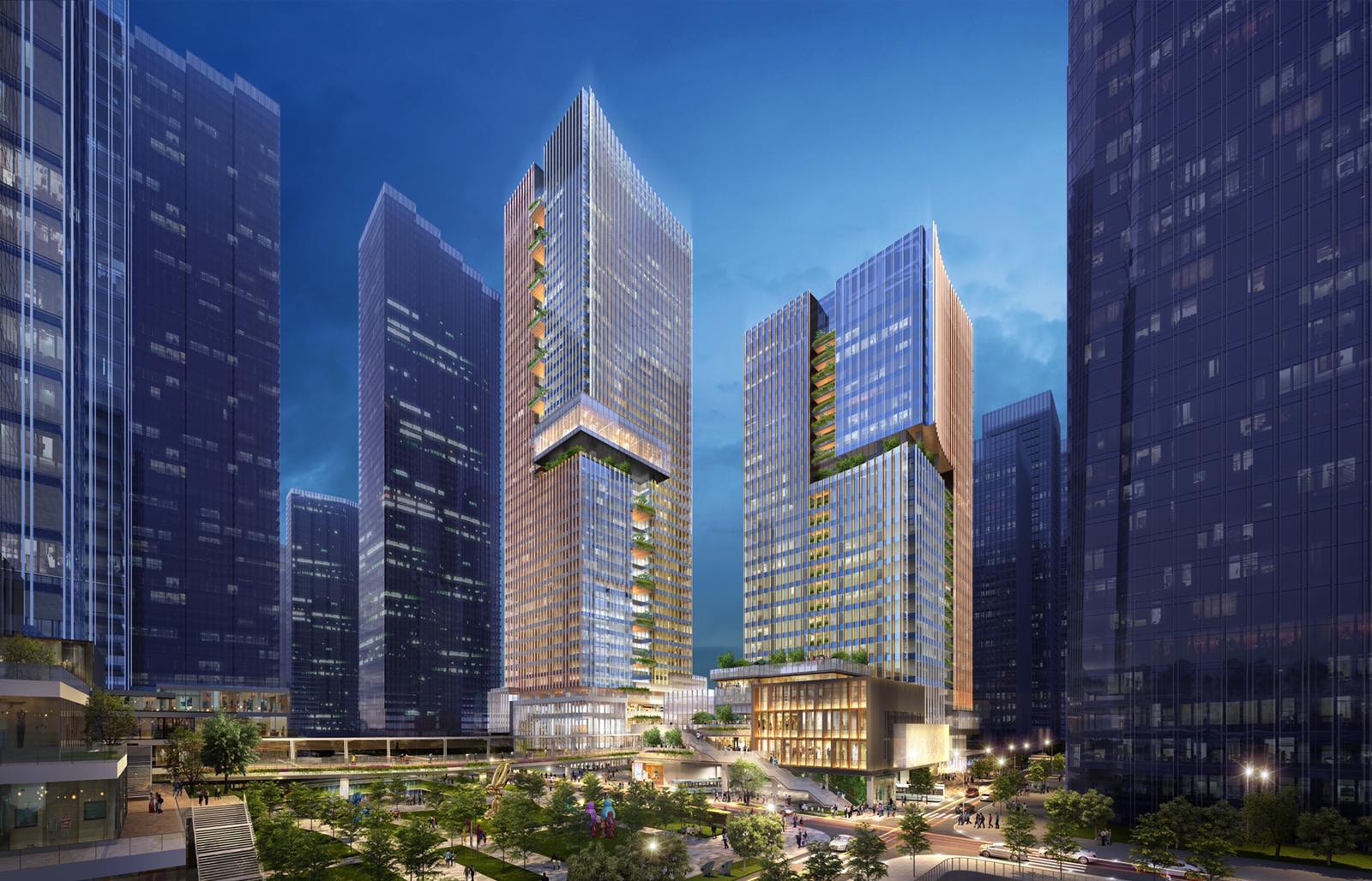 新世界售前海周大福金融大廈南塔　料2023年落成　作價逾32億人幣