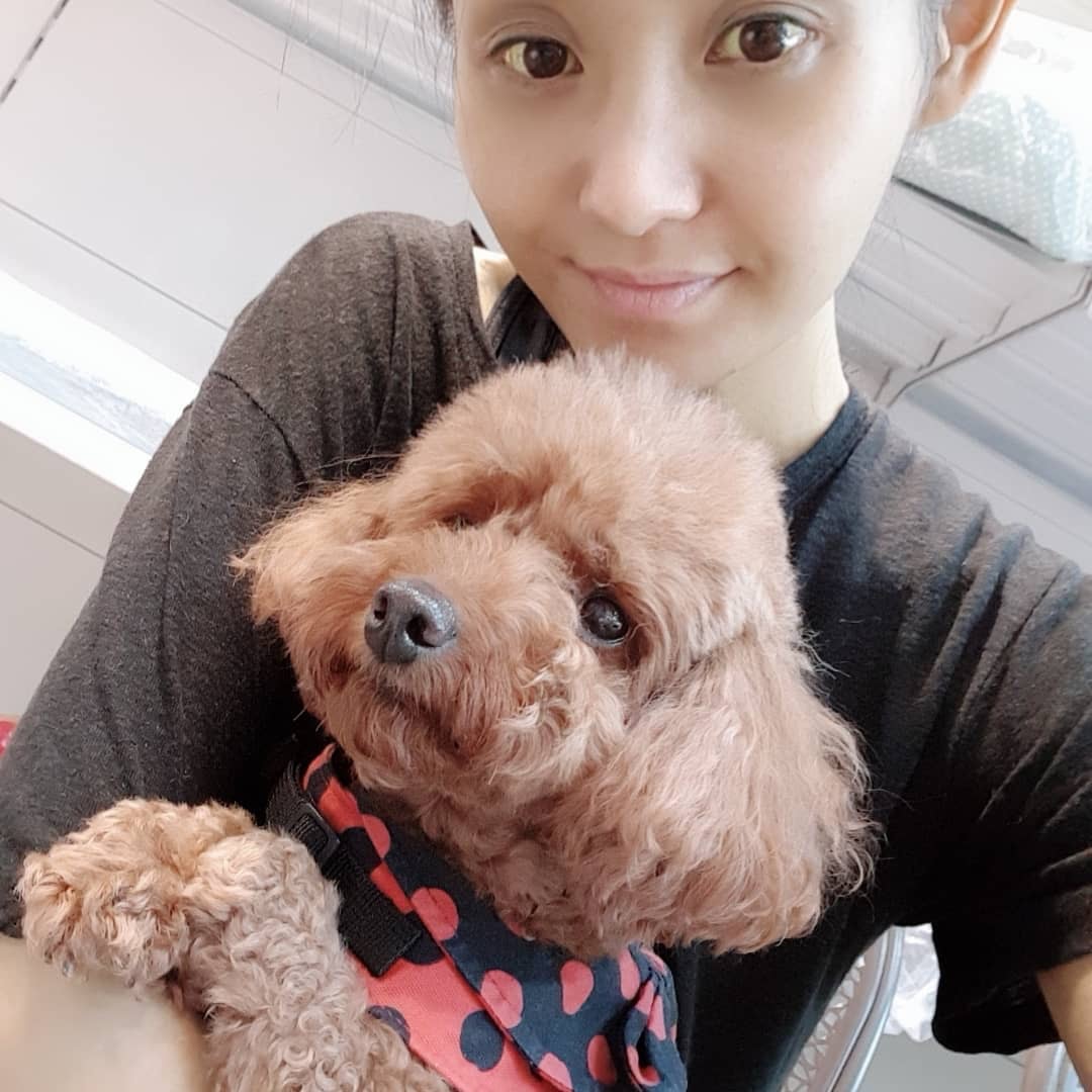 尹珠患病前照片（IG@woorijjoolve）