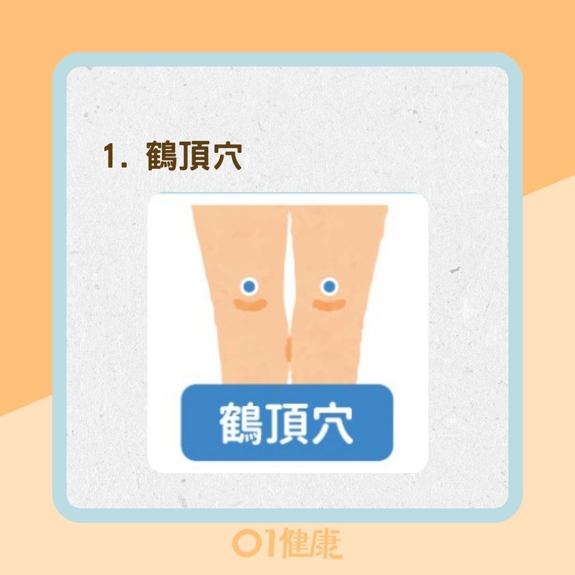 4個穴道保養膝蓋(01製圖 / Heho授權使用) 4個穴道保養膝蓋(01製圖 / Heho授權使用)