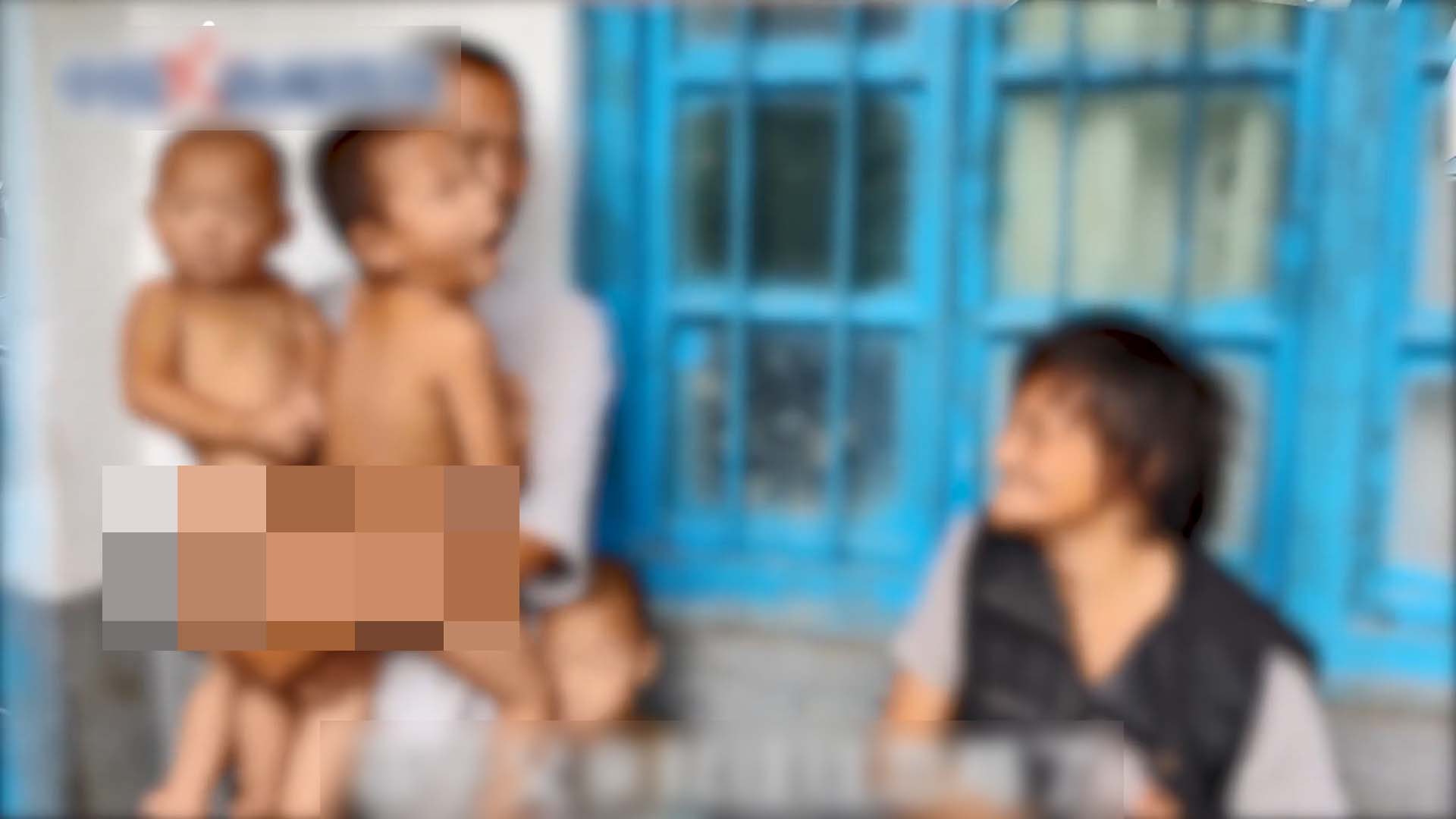 馮男15年前向趙女的母親付1700元人民幣「買女」,15年內替他生了9個小孩。(「中國新聞周刊」微博影片截圖) 馮男15年前向趙女的母親付1700元人民幣「買女」,15年內替他生了9個小孩。(「中國新聞周刊」微博影片截圖)