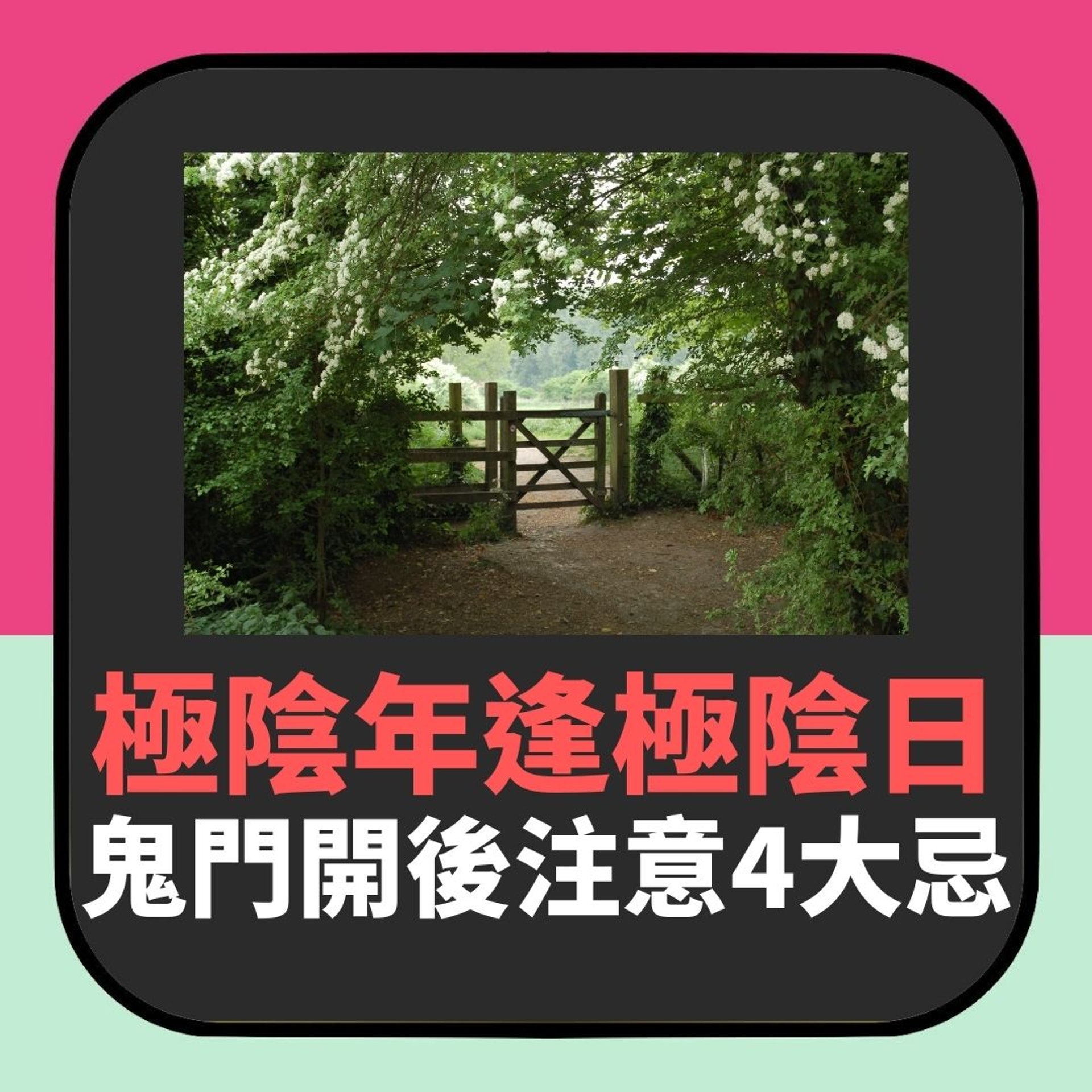 【鬼月宜忌】極陰年逢極陰日 4件事切勿半夜做 可用口罩做供品(01製圖) 【鬼月宜忌】極陰年逢極陰日 4件事切勿半夜做 可用口罩做供品(01製圖)