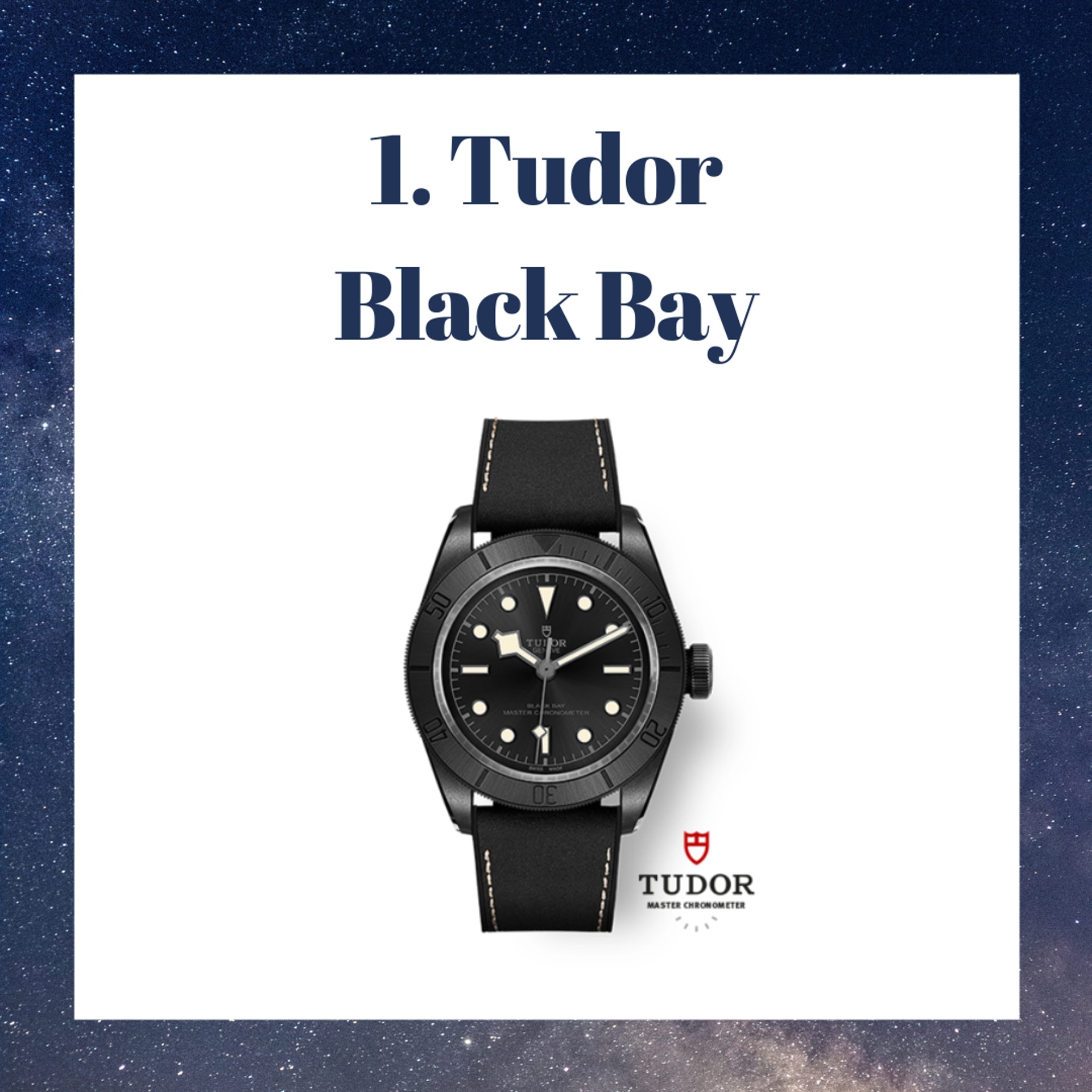 Tudor – Black Bay(Tudor官網;01製圖) Tudor – Black Bay(Tudor官網;01製圖)