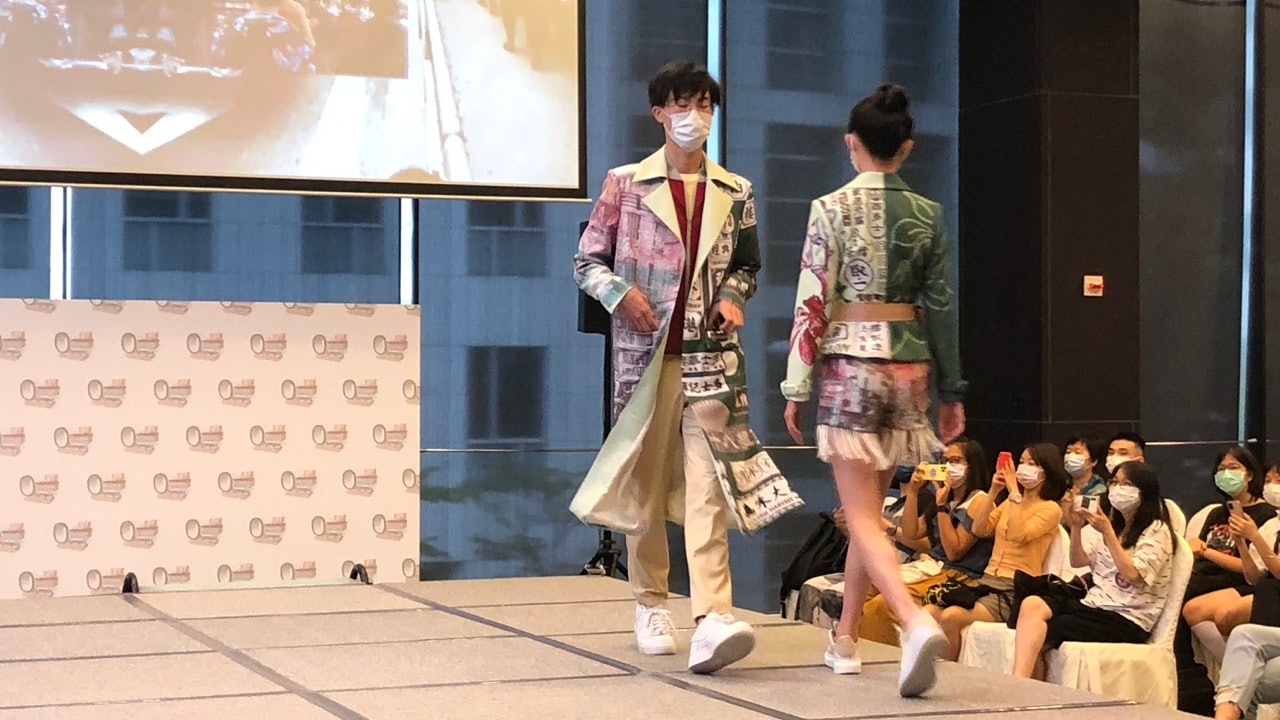 中學生比賽設計港隊奧運進場服蔡繼有女生以融合新舊香港奪冠 中學生比賽設計港隊奧運進場服蔡繼有女生以融合新舊香港奪冠