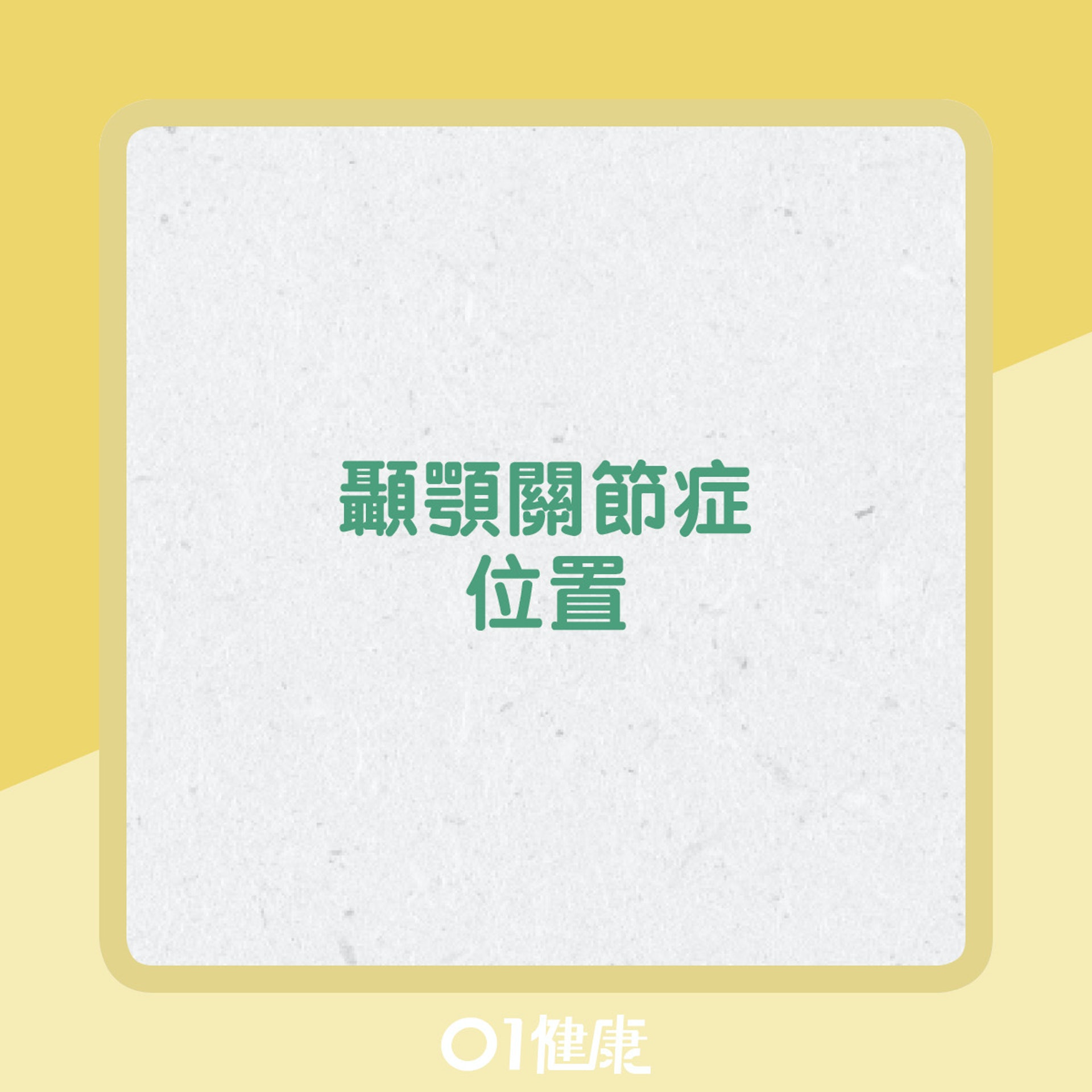 顳顎關節症。(01製圖) 顳顎關節症。(01製圖)