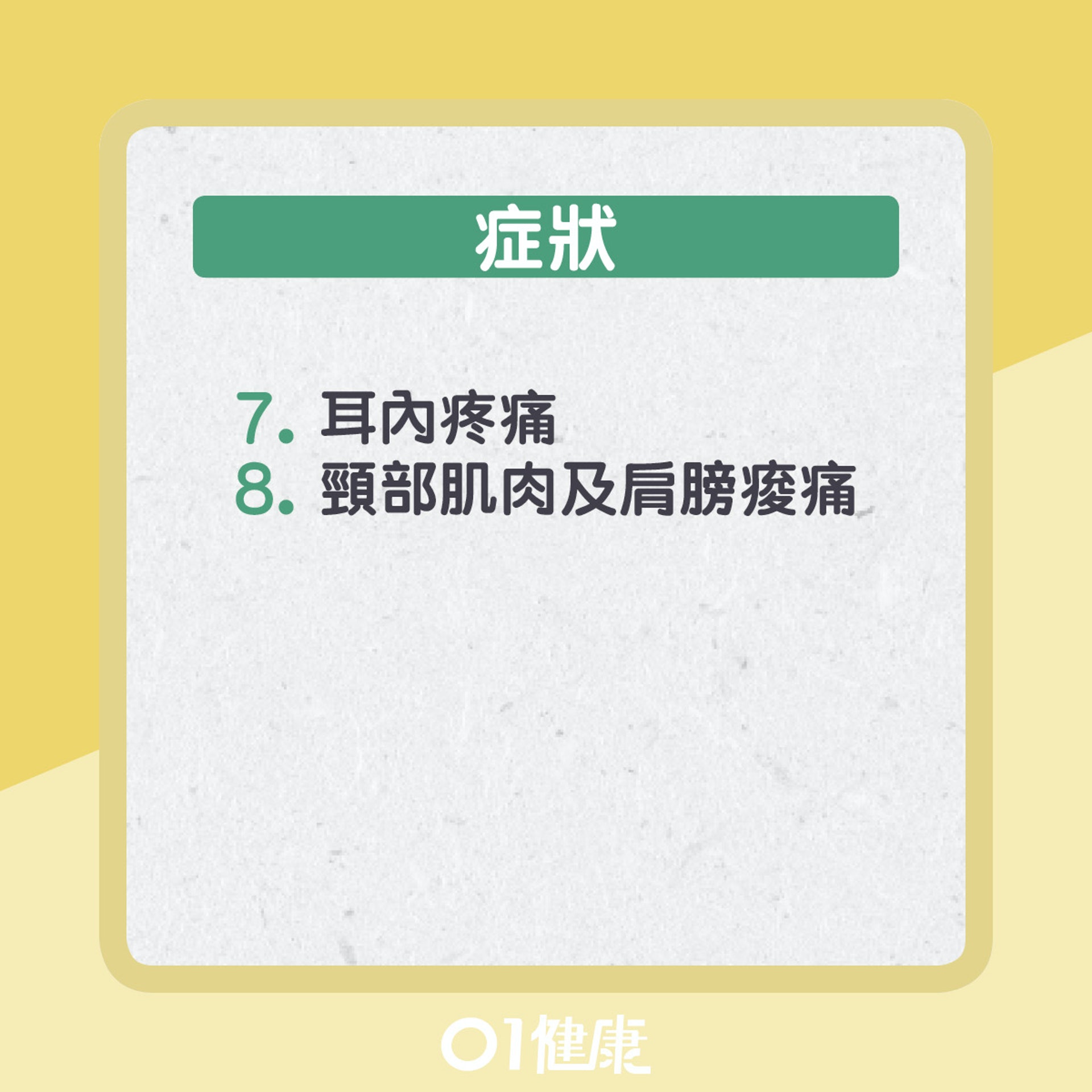 顳顎關節症。(01製圖) 顳顎關節症。(01製圖)