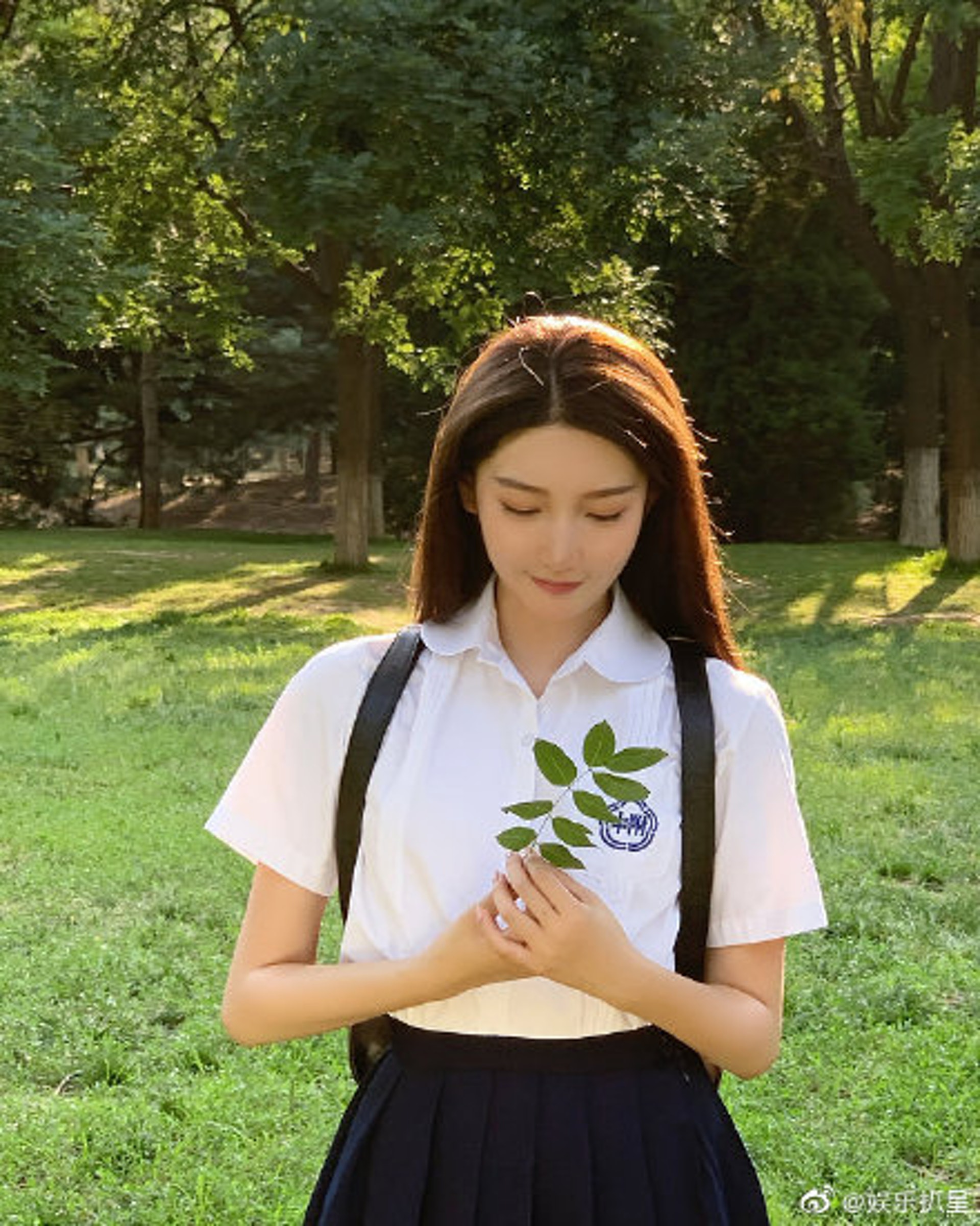 都美竹樣子甜美。(微博圖片) 都美竹樣子甜美。(微博圖片)