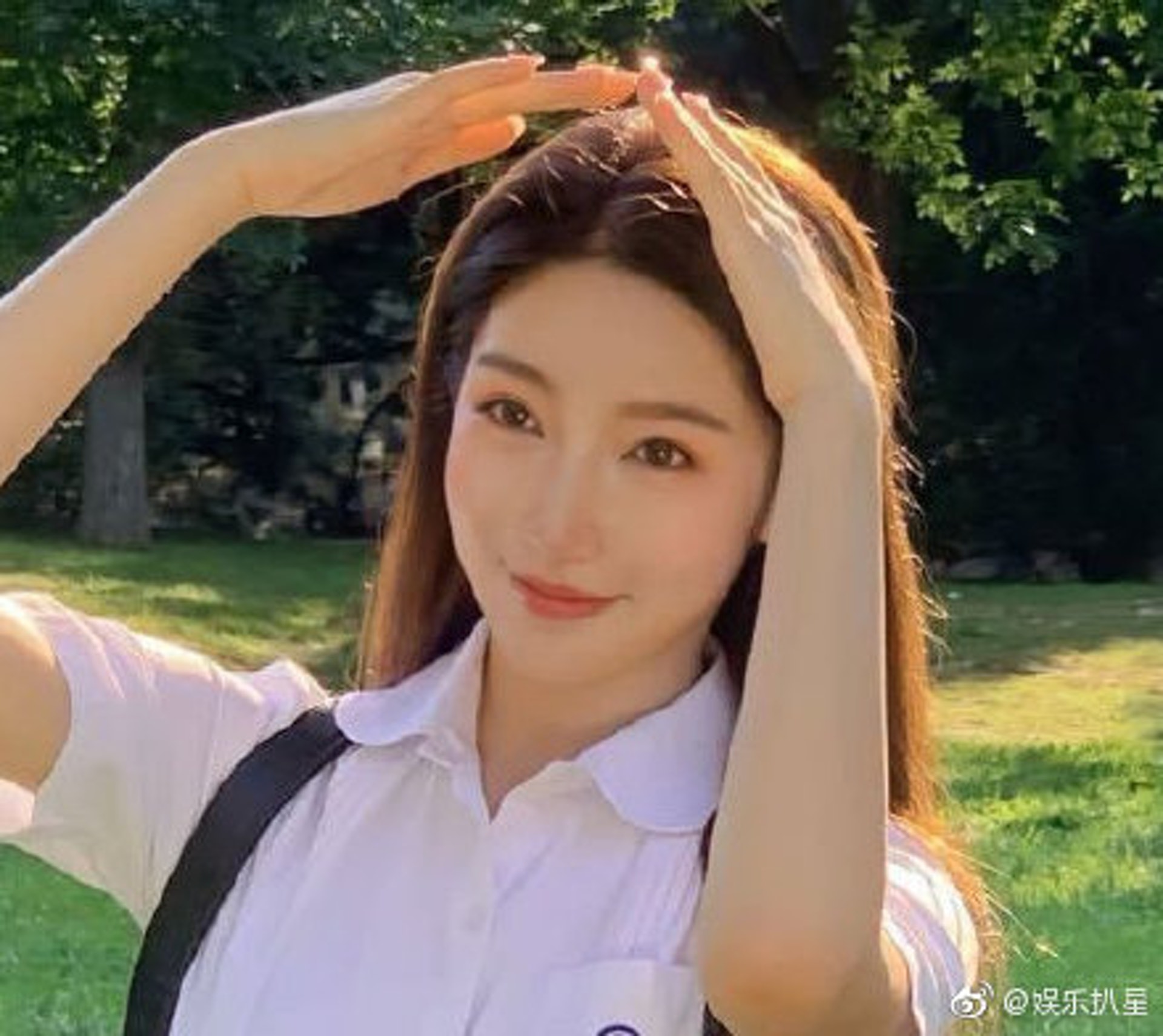 都美竹樣子甜美。(微博圖片) 都美竹樣子甜美。(微博圖片)