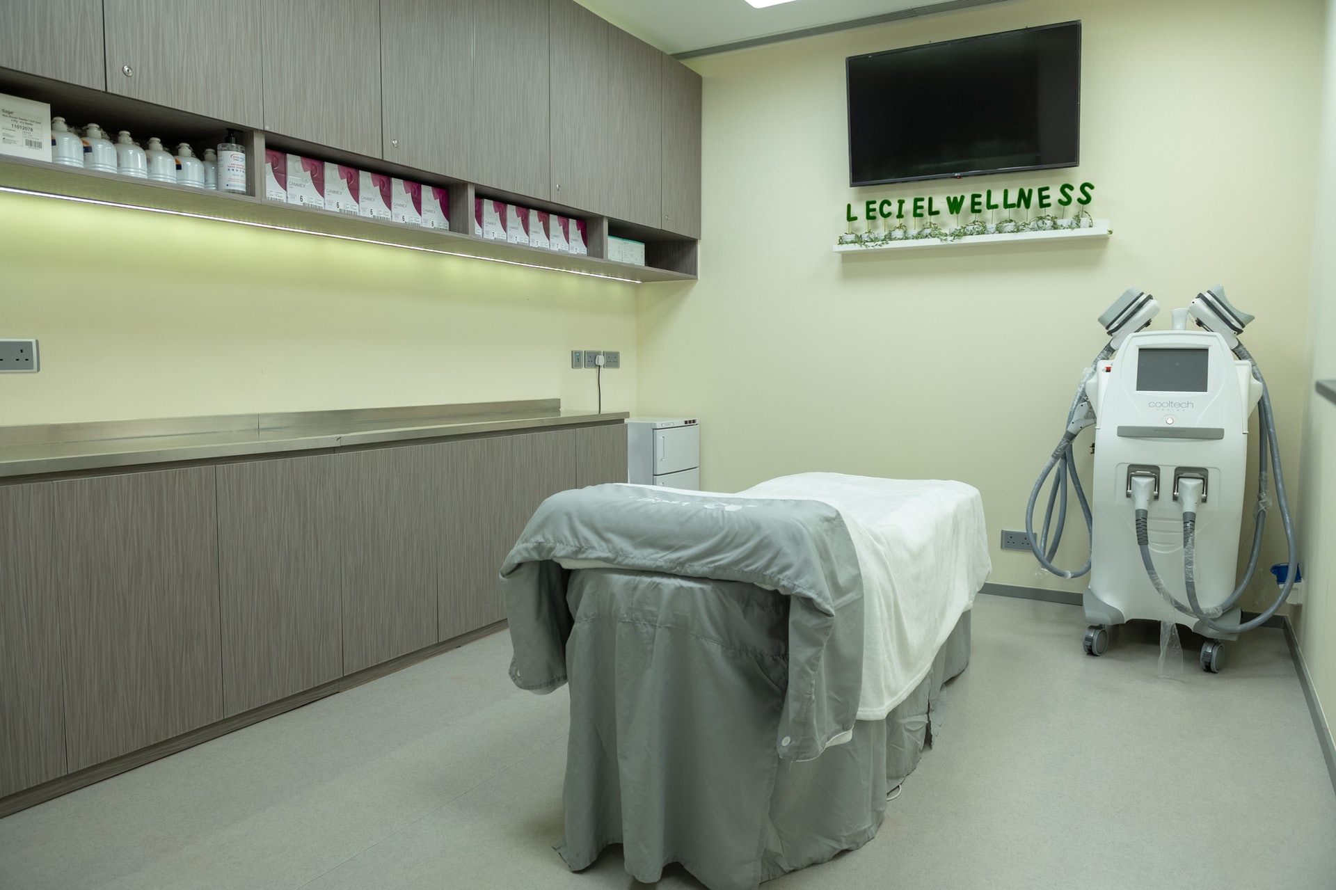 Leciel Medical以三大獨創技術為客人増肌減脂,塑造線條。(圖片:醫師Easy) Leciel Medical以三大獨創技術為客人増肌減脂,塑造線條。(圖片:醫師Easy)