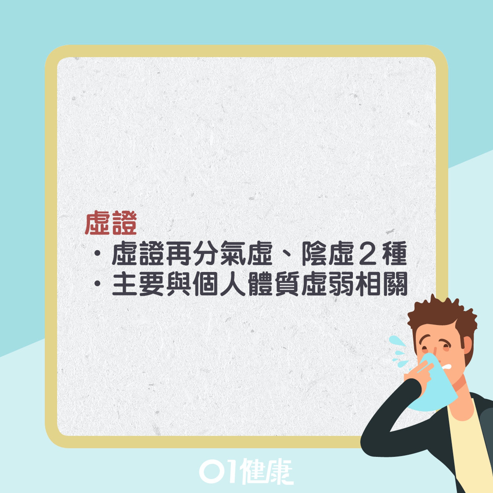 中醫四類感冒。(01製圖) 中醫四類感冒。(01製圖)