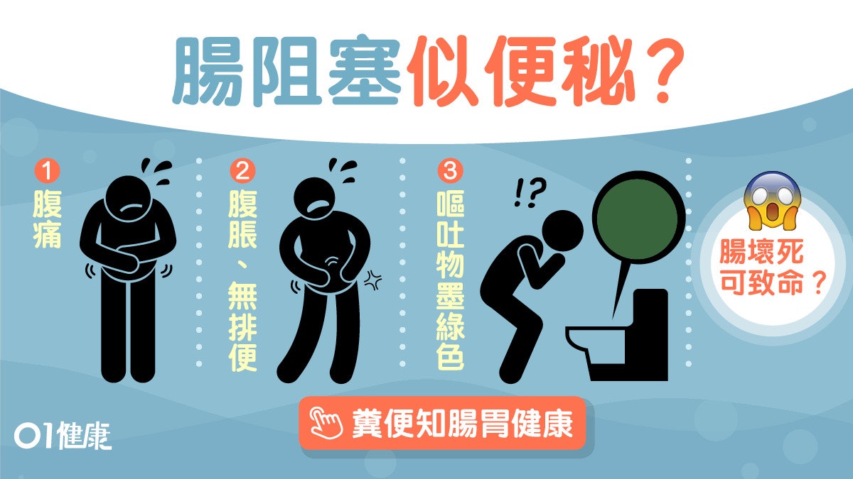 便秘 腹痛肚脹腸阻塞4症狀便秘冇屁放或腸壞死可致命4類人高危 便秘 腹痛肚脹腸阻塞4症狀便秘冇屁放或腸壞死可致命4類人高危