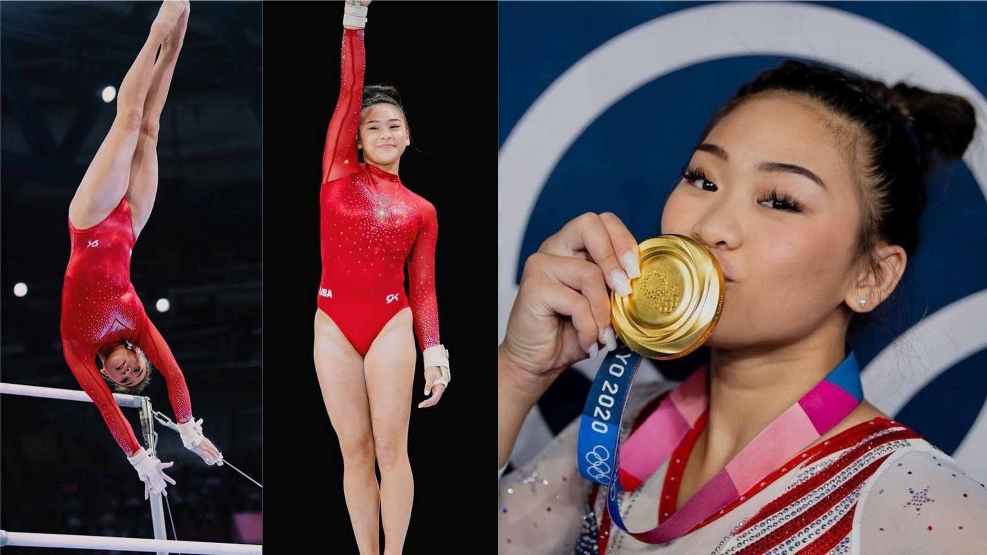 18歲美籍苗族Sunisa Lee披荊斬棘終在奧運贏體操金牌為癱父圓夢