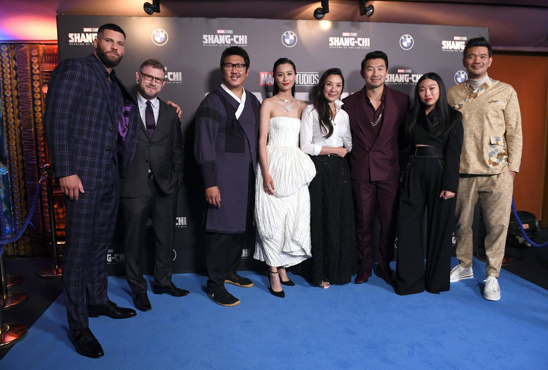 《尚氣與十環幫傳奇》今日在英國倫敦舉行首映禮。(Getty Images) 《尚氣與十環幫傳奇》今日在英國倫敦舉行首映禮。(Getty Images)
