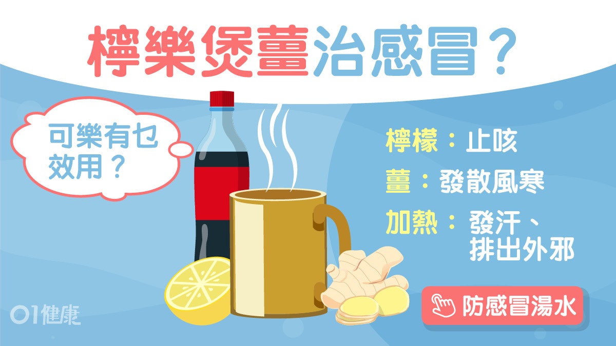 感冒|檸樂煲薑治感冒?3種人愈飲愈差中醫推介4款檸檬薑茶更有效 感冒|檸樂煲薑治感冒?3種人愈飲愈差中醫推介4款檸檬薑茶更有效