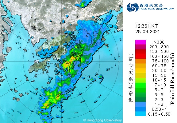 雷雨帶西移料影響本港今午將迎來大雨至下周四才驟雨中放晴 香港01 天氣