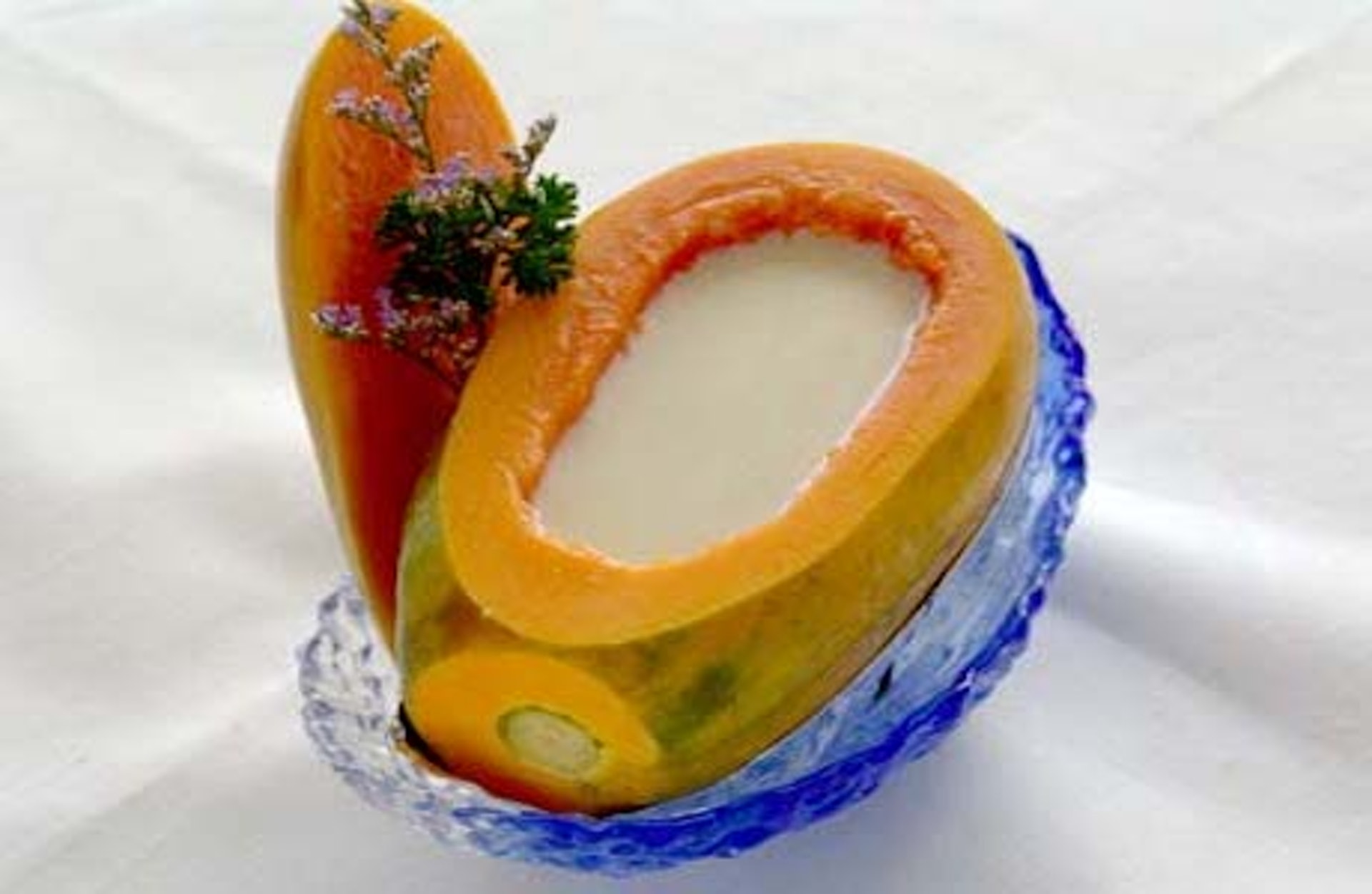 原個木瓜燉杏汁鮮奶。（圖片：sina）
