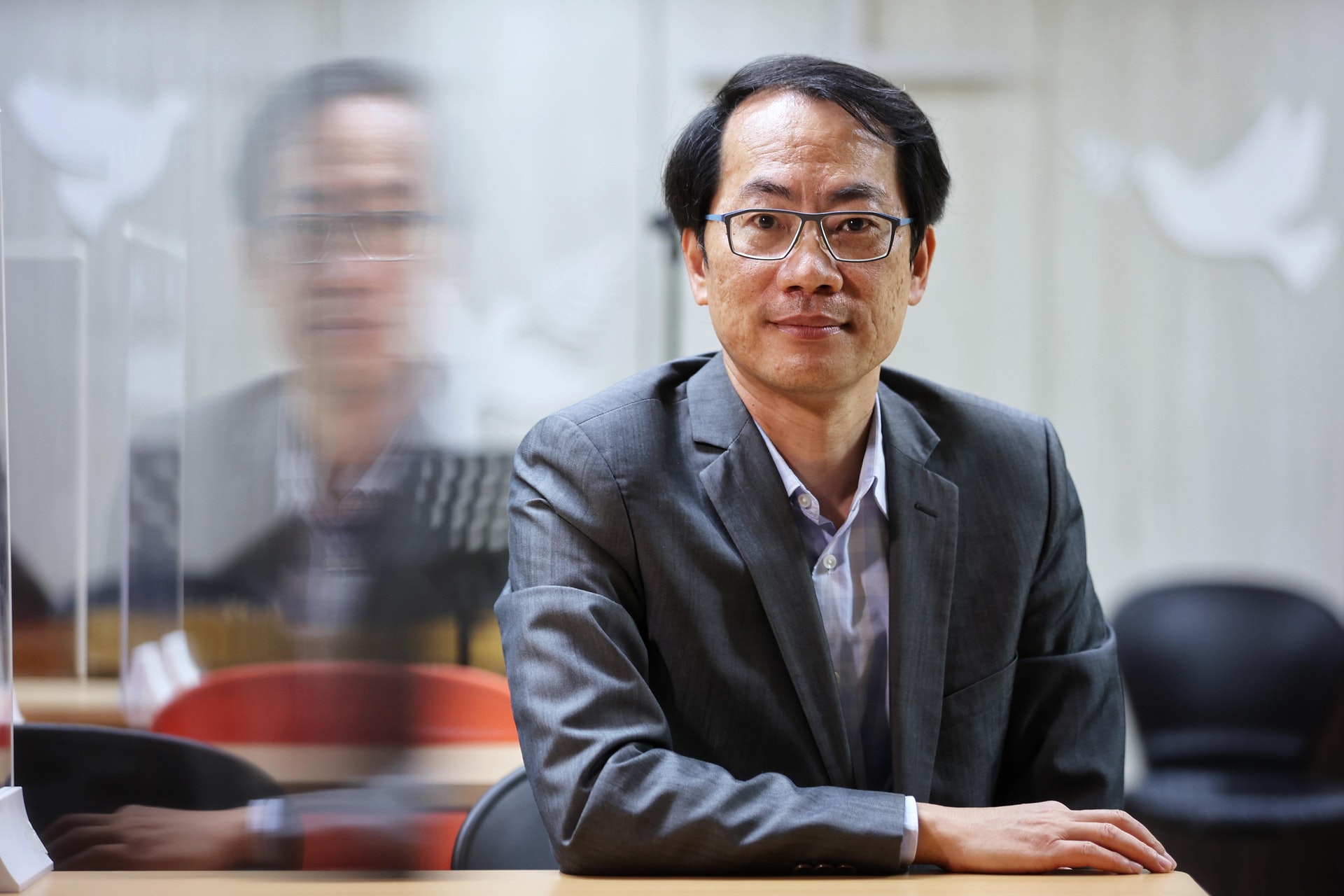 惟一一名被公認為民主派的社福界參選人周賢明失落選委。(資料圖片) 惟一一名被公認為民主派的社福界參選人周賢明失落選委。(資料圖片)