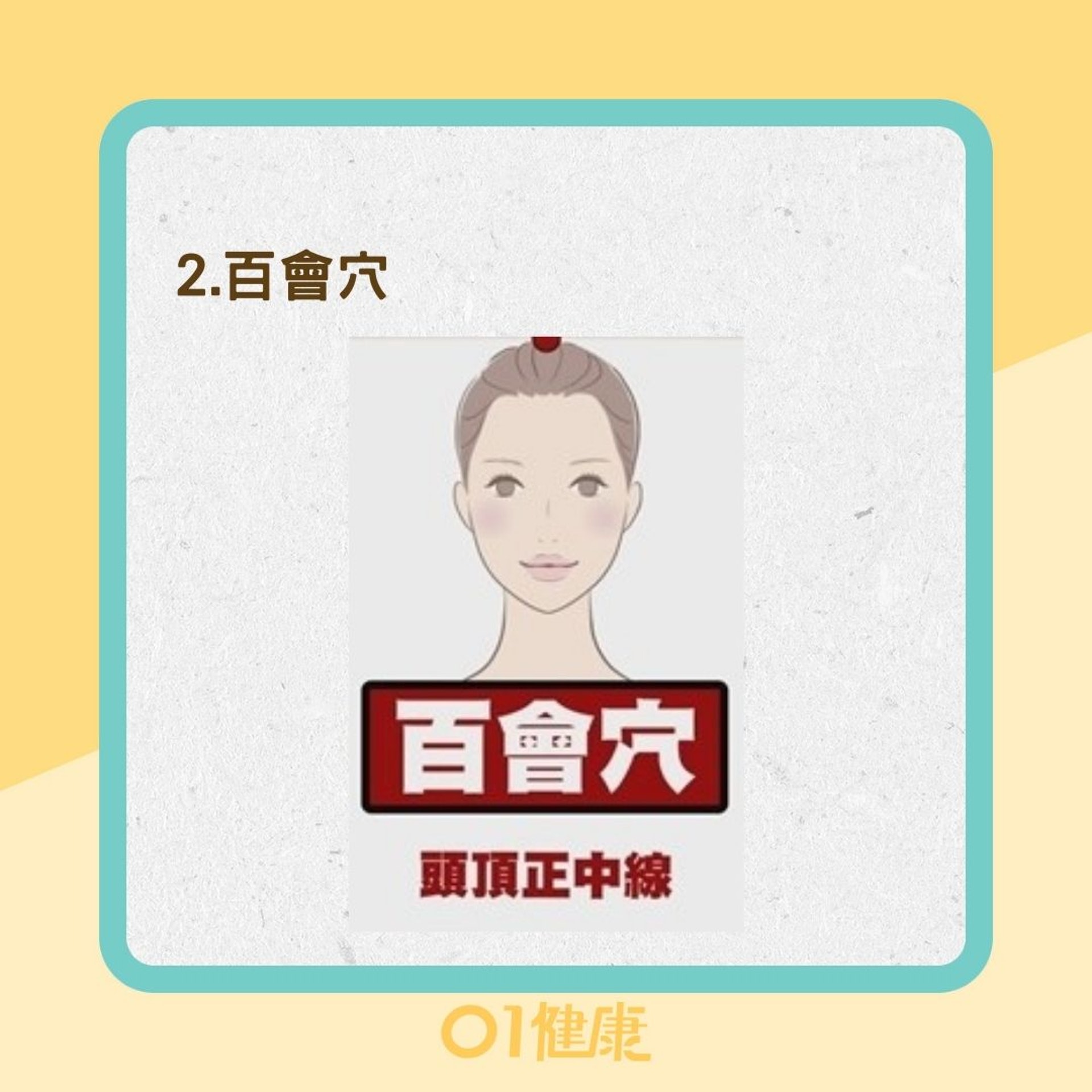 3穴位助白髮變黑髮(健康2.0授權使用/01製圖) 3穴位助白髮變黑髮(健康2.0授權使用/01製圖)
