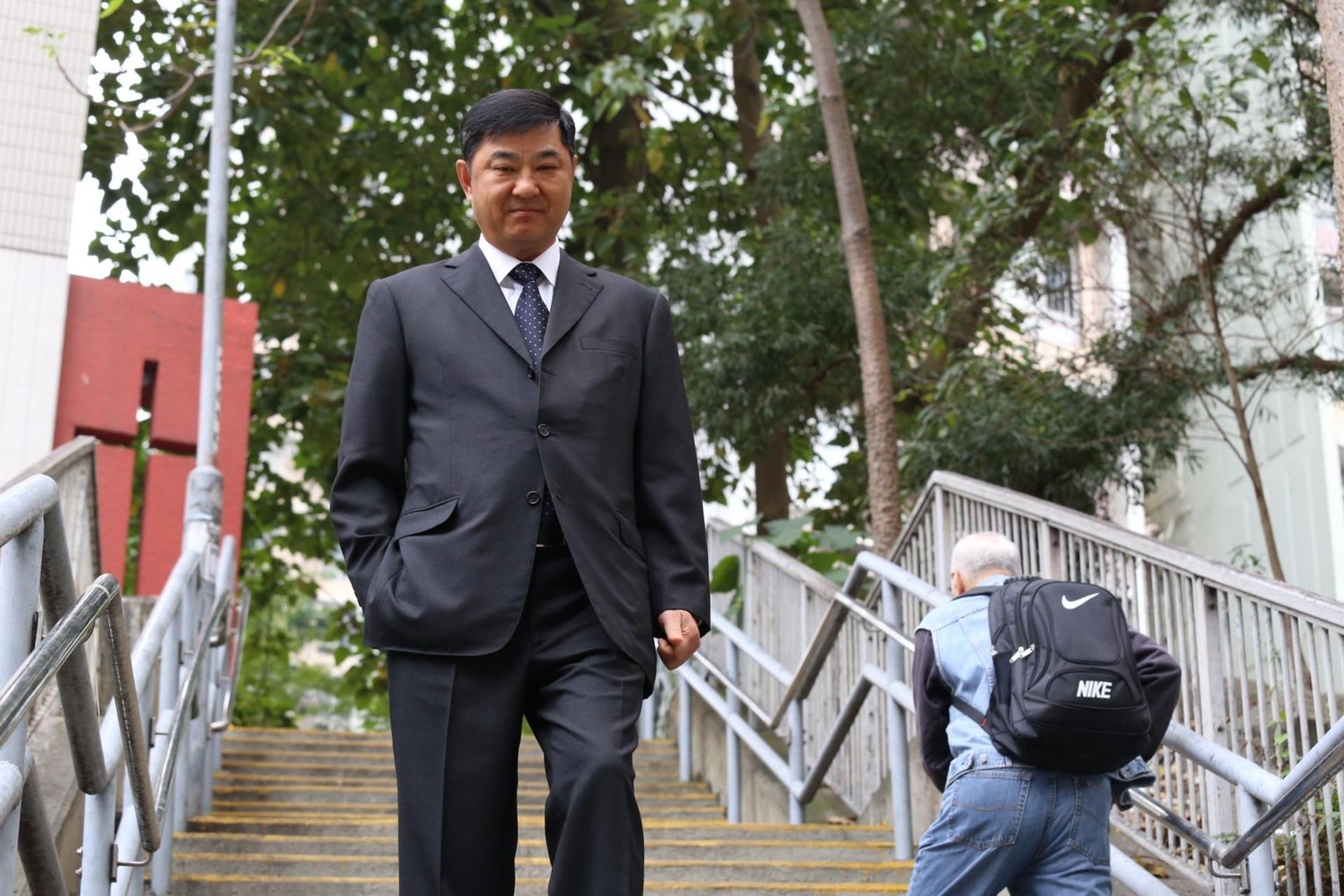 黃楚標就王衛辭任公司董事一事，未作回應。﹙資料圖片﹚