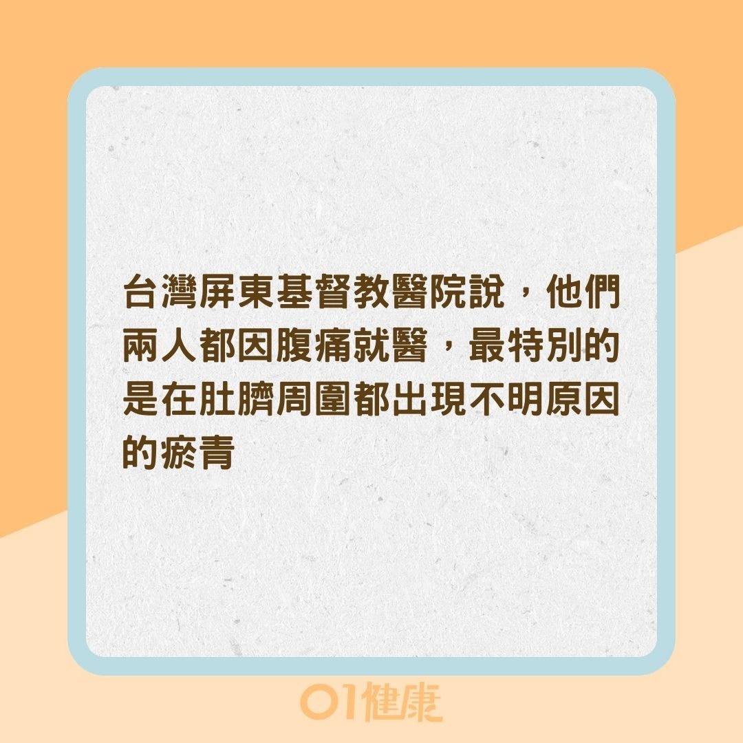 肚臍周圍現不明瘀青竟是肝癌？（01製圖）
