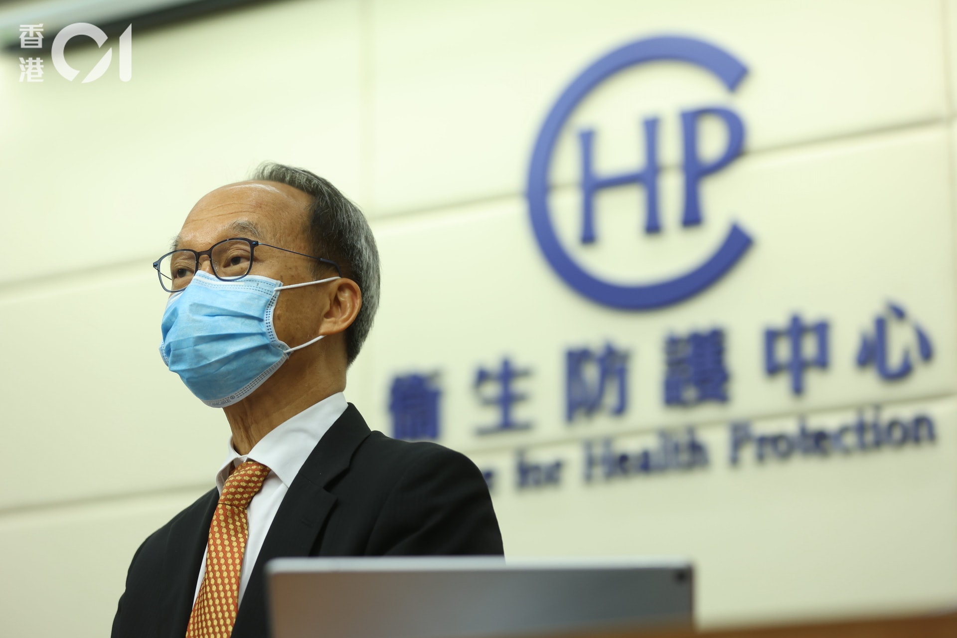 疫苗可預防疾病科學委員會主席劉宇隆。(鄭子峰攝) 疫苗可預防疾病科學委員會主席劉宇隆。(鄭子峰攝)