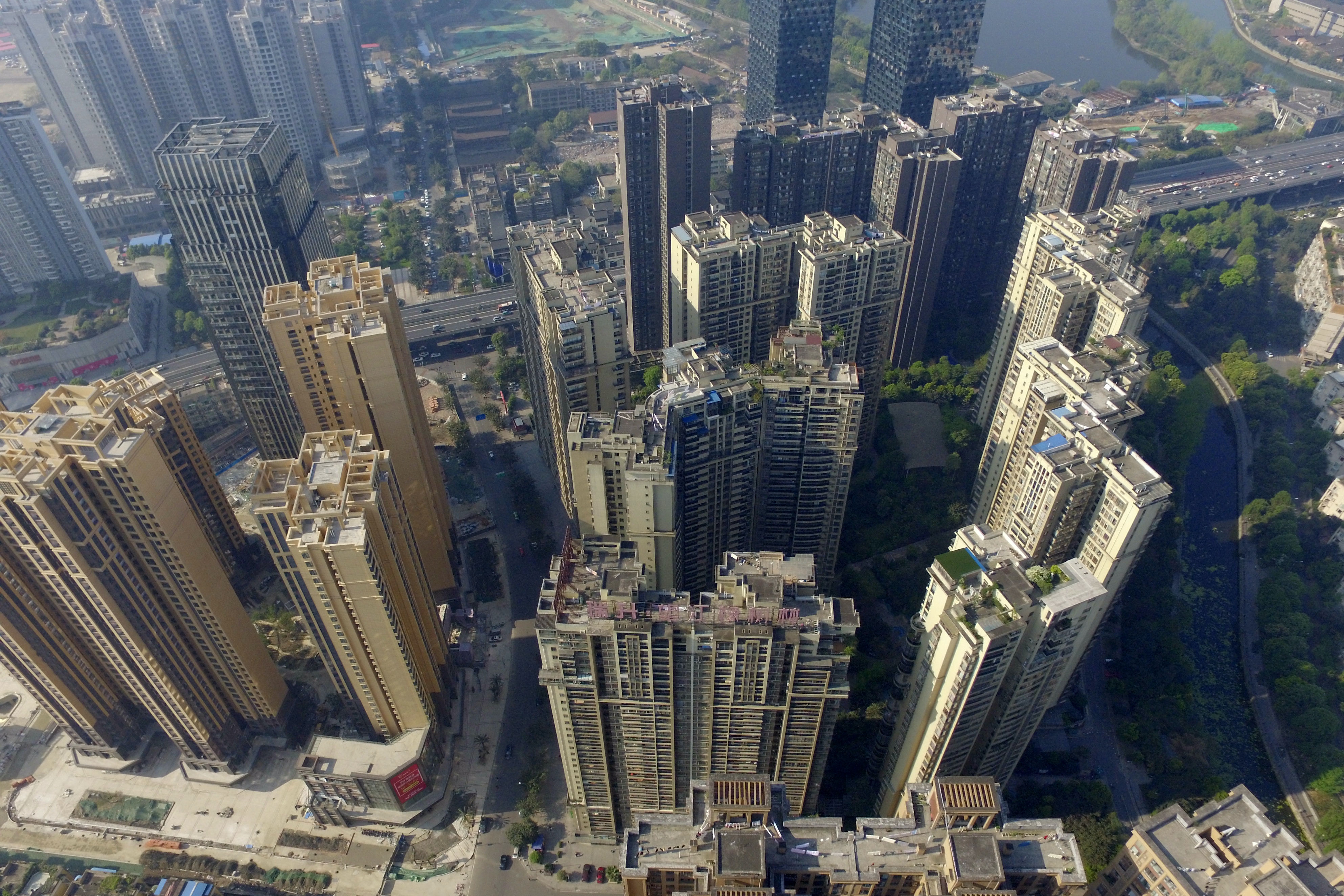經濟適用房是以政府指導價出售予有一定支付能力的低收入住房困難家庭。（中新社）