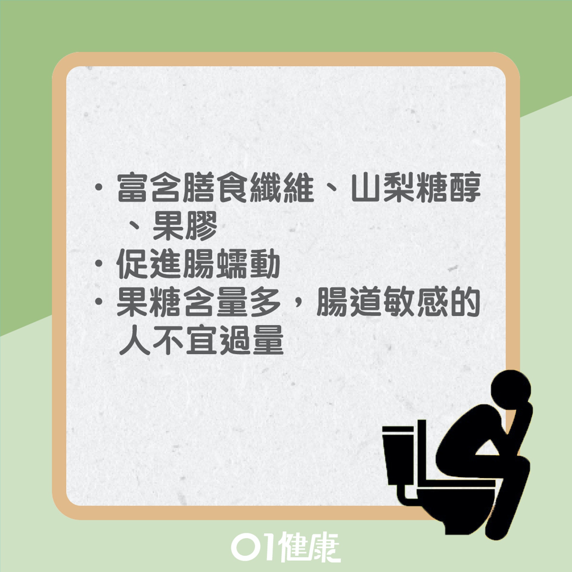 哪些果汁最有效改善便秘?(01製圖) 哪些果汁最有效改善便秘?(01製圖)