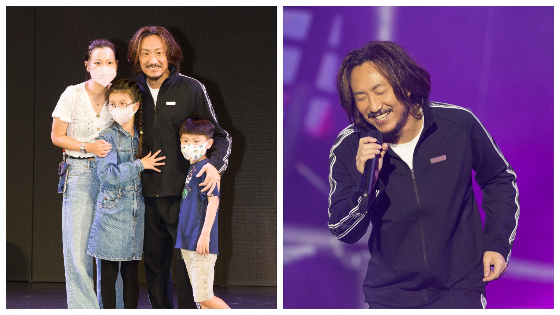 鄭中基相隔十一年再搞粉絲聚會太太孖埋仔女現身支持勁窩心