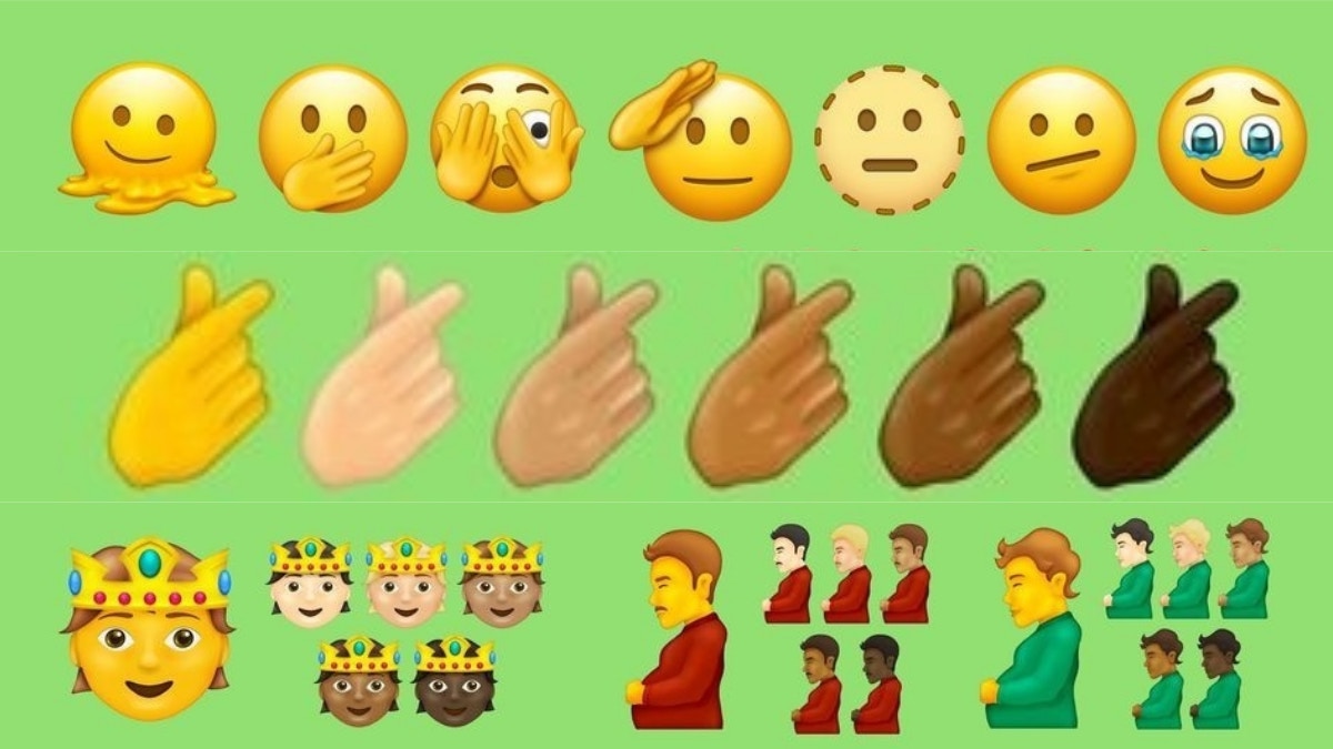 Emoji 4.0新增「單手畀心」萬眾期待　「懷孕大肚男」卻惹爭議