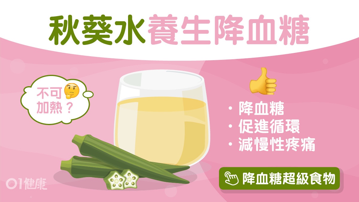 秋葵水｜降血糖促進代謝減疼痛靠酵素　飲法5須知秋葵浸水不浸醋