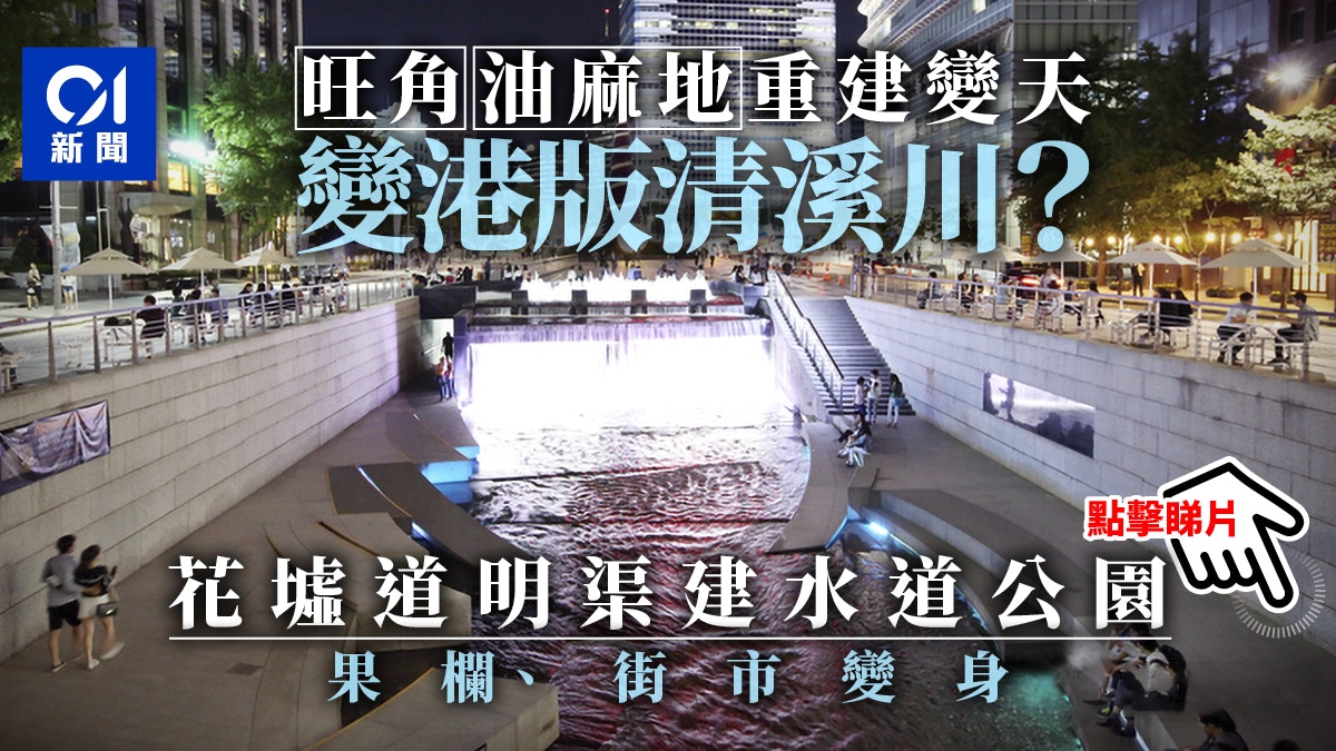 油旺變天 市建局倡改造5區域設水道公園 活化果欄建首置盤