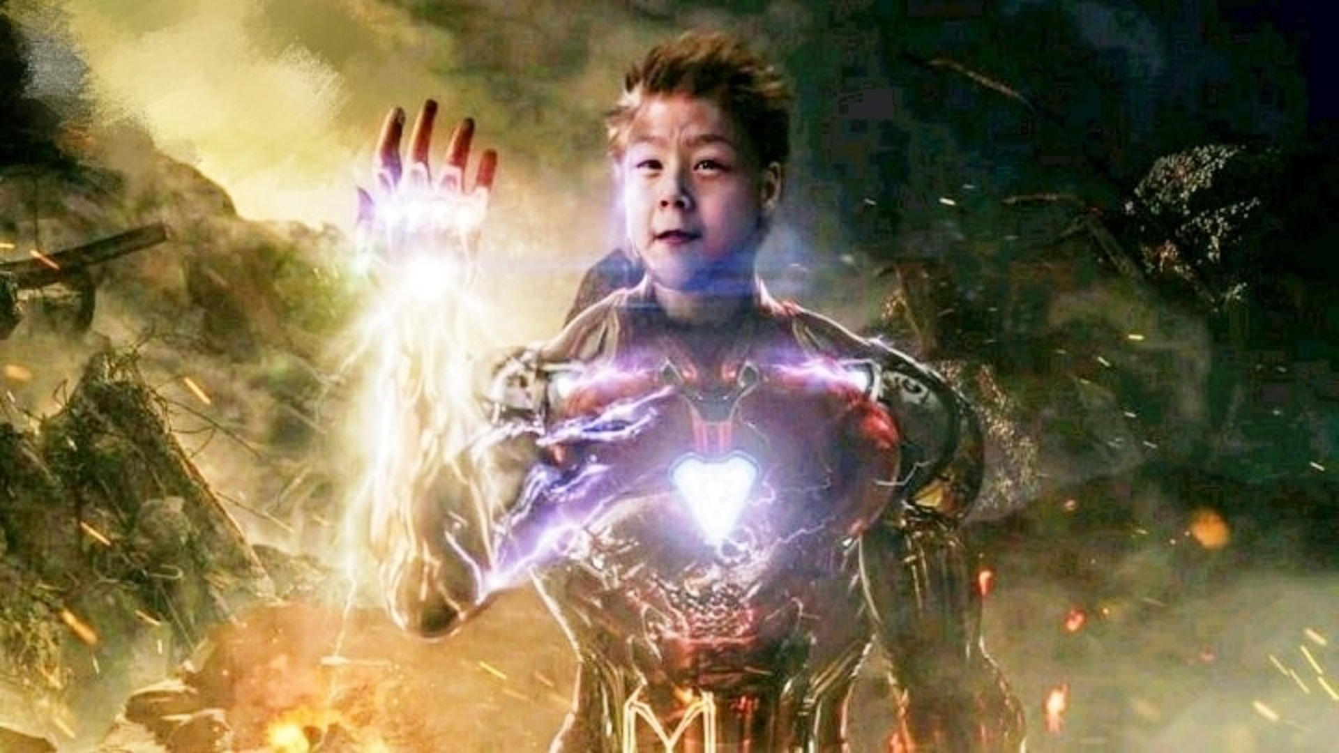 媽媽比喻完成6次手術的小鐵漢,就像集齊6粒無限寶石一樣強大 媽媽比喻完成6次手術的小鐵漢,就像集齊6粒無限寶石一樣強大