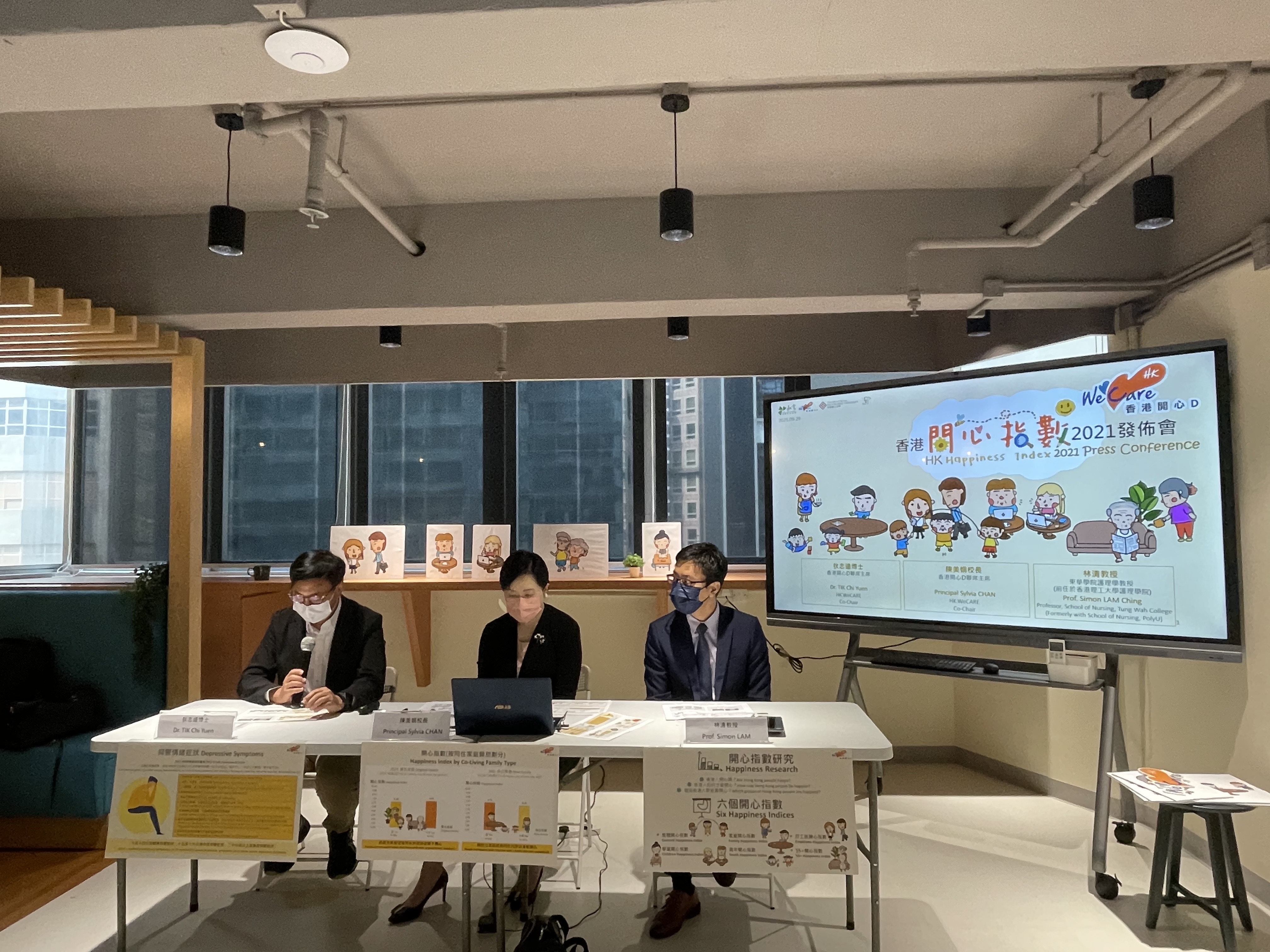 調查：開心指數縱回升　政治治安滿意度仍最低　港人抑鬱嚴重