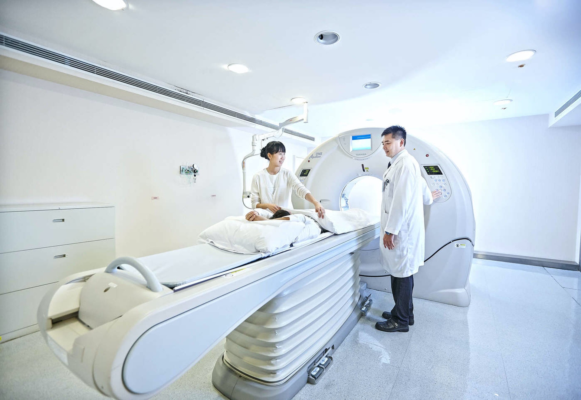 胸部電腦斷層掃描得出的影像會更為清晰及仔細。(圖片:Eonway Health Management Center) 胸部電腦斷層掃描得出的影像會更為清晰及仔細。(圖片:Eonway Health Management Center)